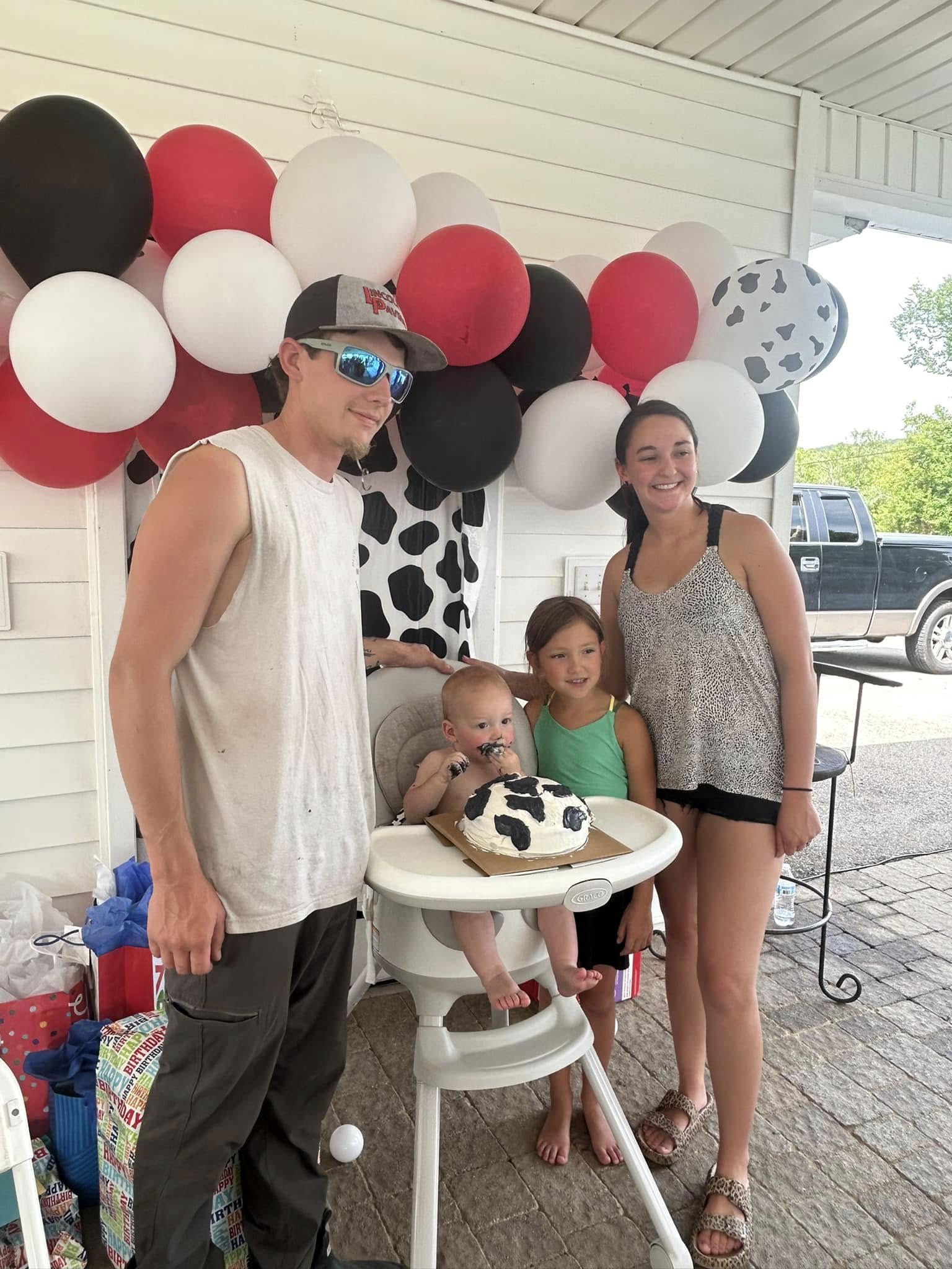 Lane, Sawyer, Brynlee, and Baleigh Smith, from a post dated August 14, 2024 | Source: Facebook/lanesmith