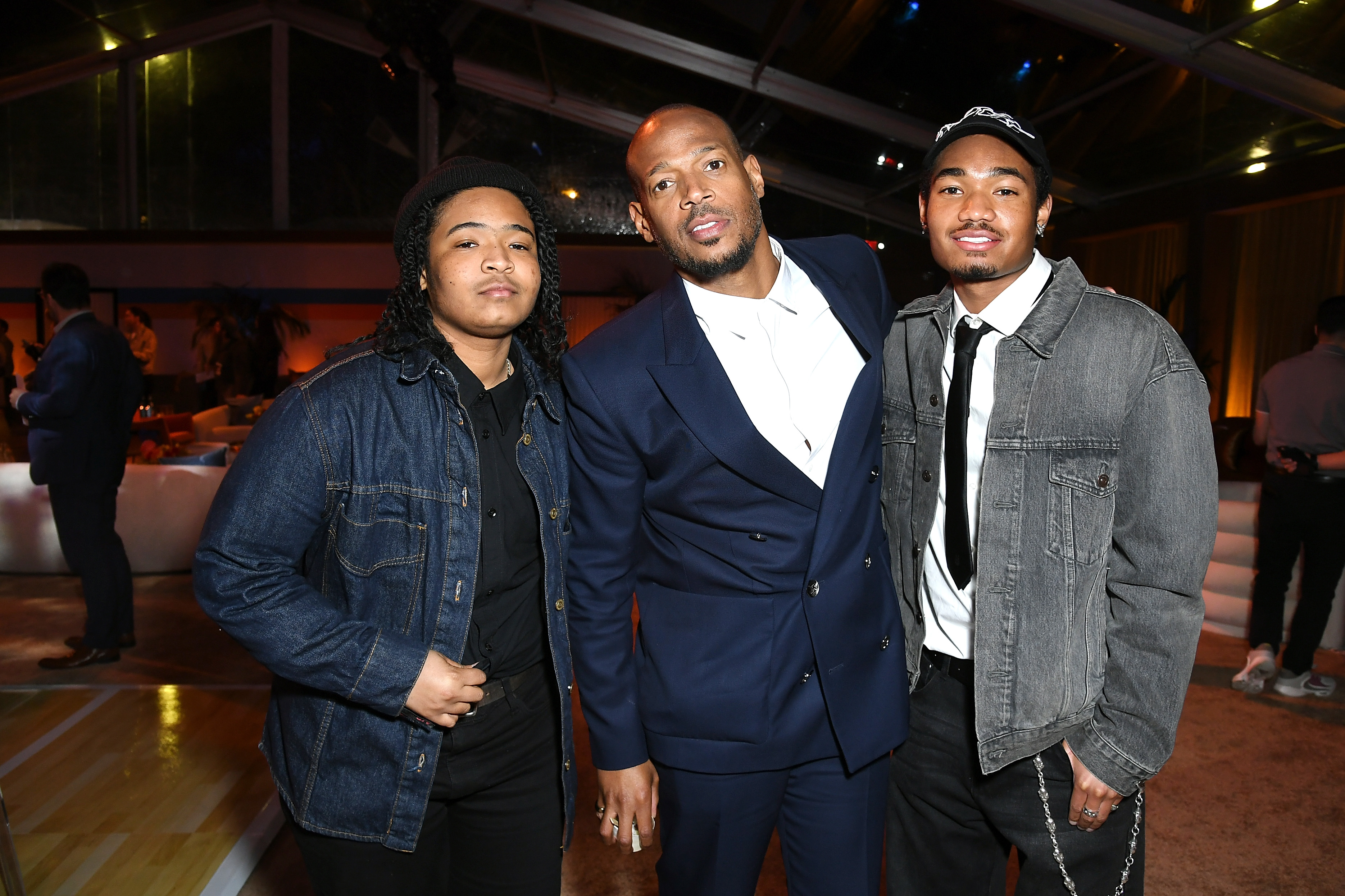 Kai Wayans, Marlon Wayans, and Shawn Wayans attend the "AIR" world premiere after party on March 27, 2023, in Los Angeles, California | Source: Getty Images