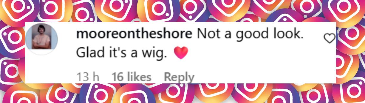 A netizen comment dated August 14, 2025 | Source: Instagram/entertainmenttonight
