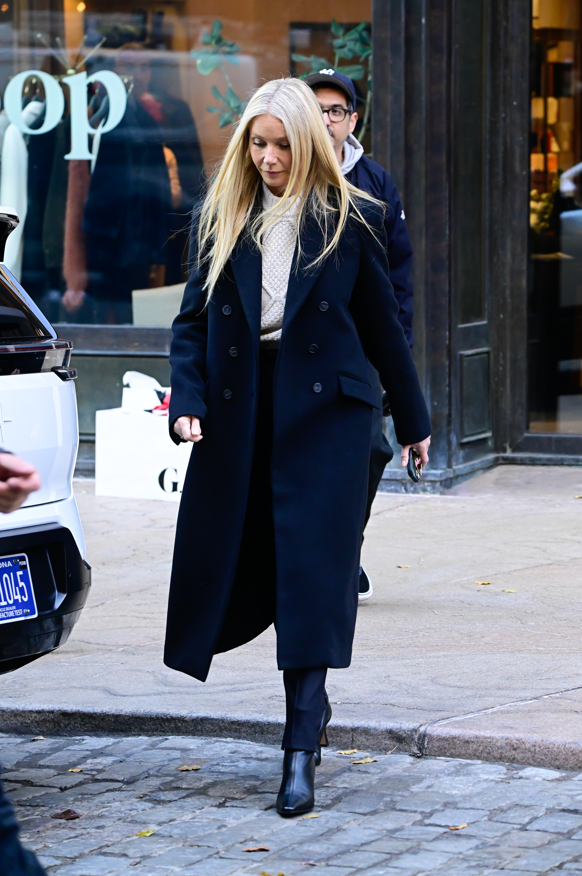 Gwyneth Paltrow is seen in New York City on November 25, 2024 | Source: Getty Images