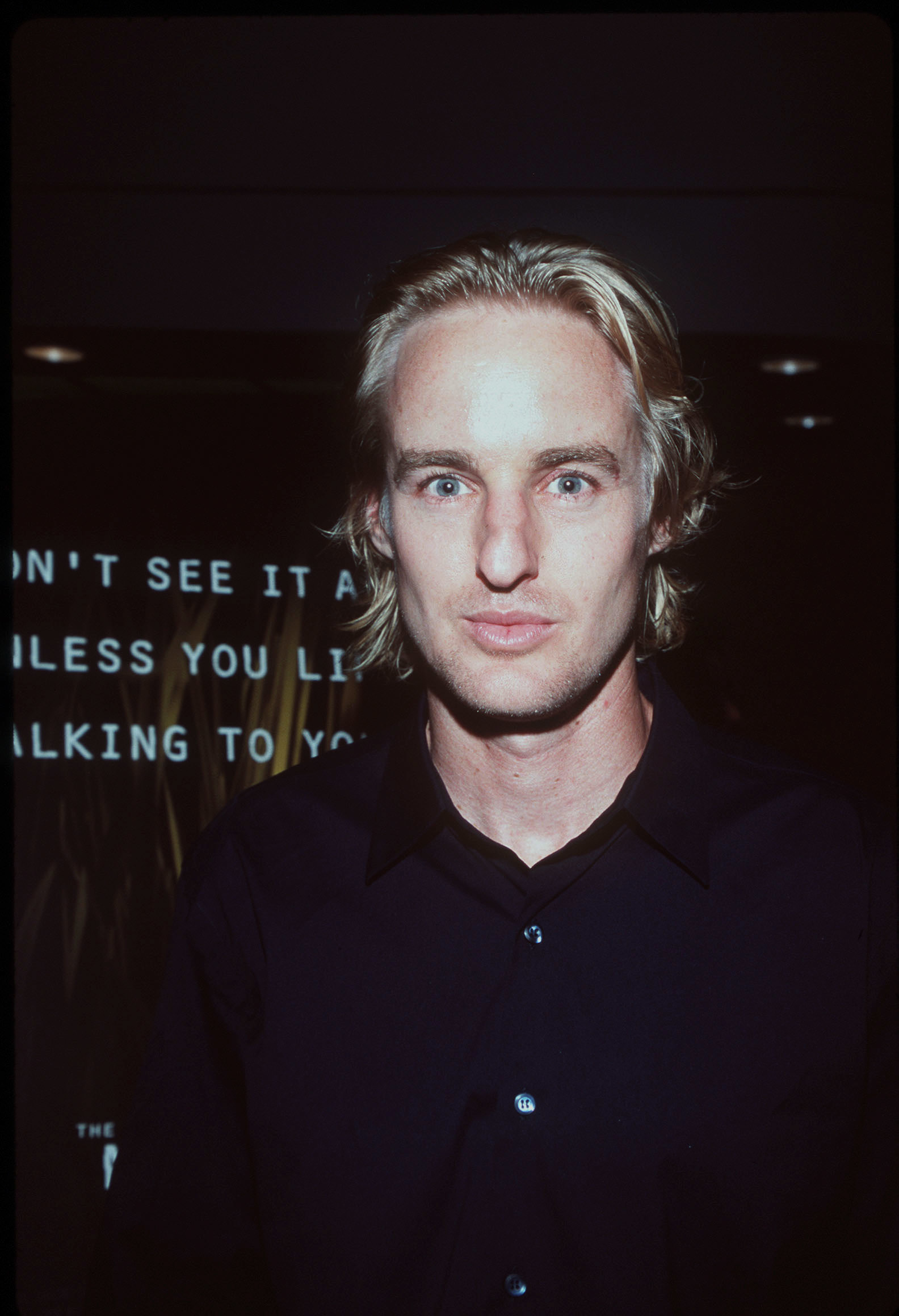 Owen Wilson posed for a portrait at the premiere of "The Minus Man" on September 8, 1999, early in the Hollywood career that would make him a familiar face on screen. With his signature blond hair and blue eyes clearly visible in the close-up, the actor was photographed years before reports and online comments would draw comparisons between his features and those of his daughter, Lyla.