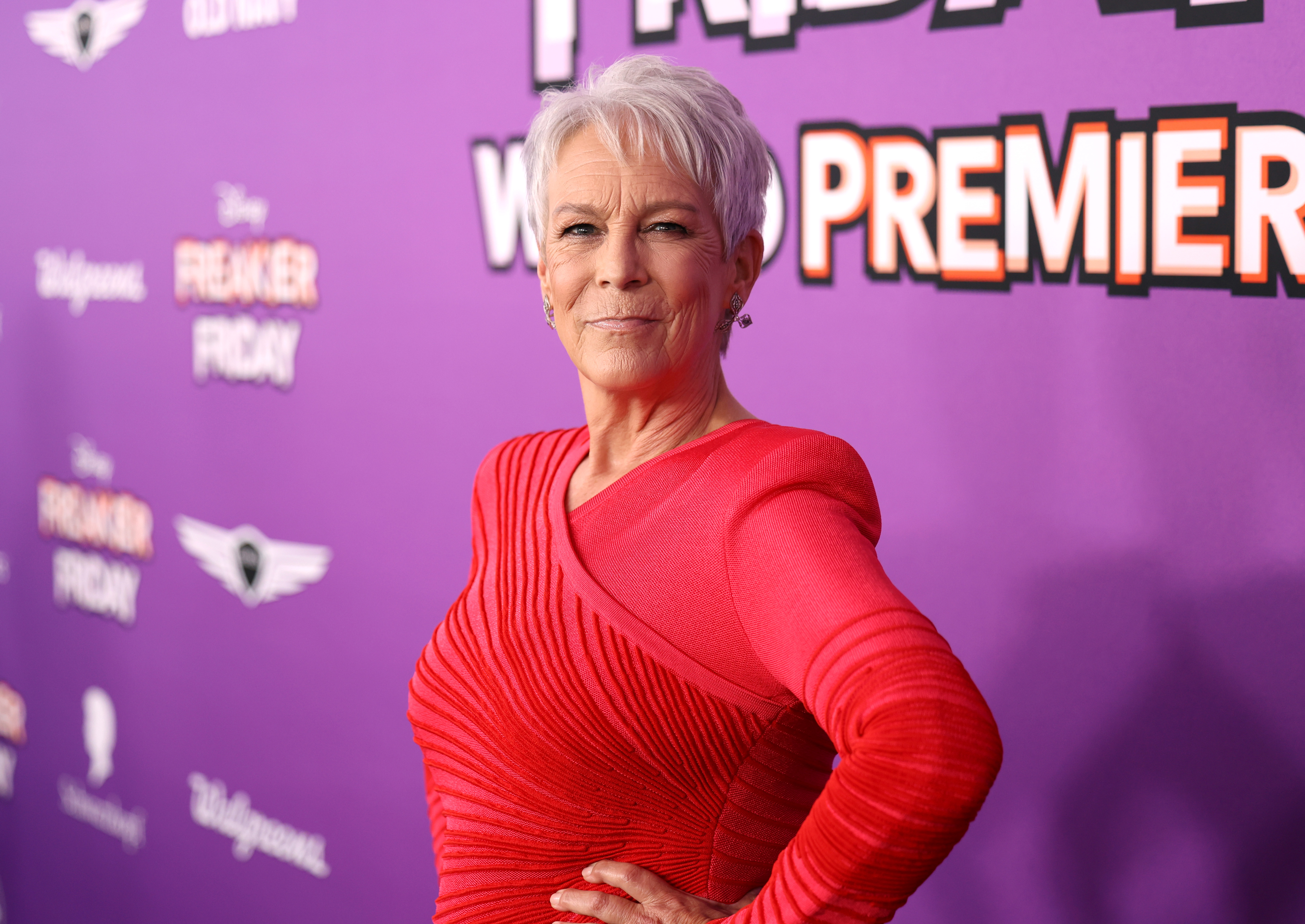 Jamie Lee Curtis is at the "Freakier Friday" Los Angeles Premiere at El Capitan Theatre in California on July 22, 2025 | Source: Getty Images