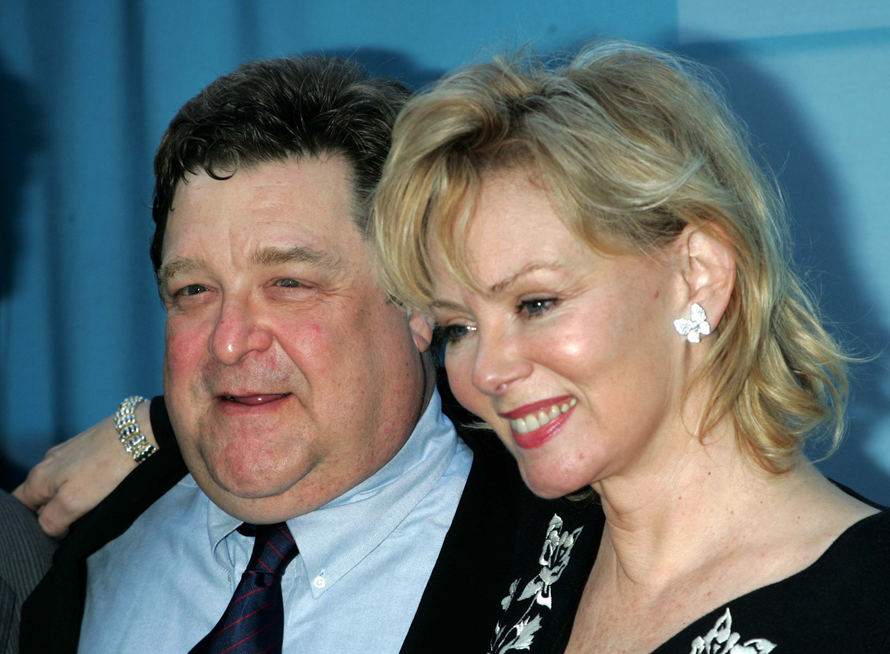 Late actor John Goodman and actress Jean Smart attend the CBS Prime Time Upfront at Tavern on the Green in New York City. | Source: Getty Images