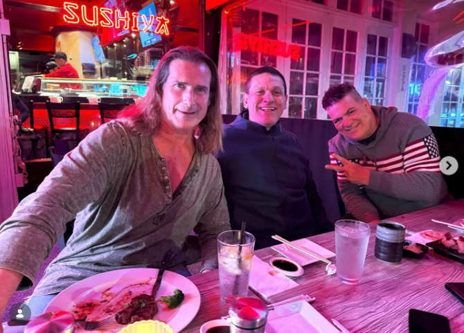 The most recent photos of Fabio have been from 2025, and they made netizens react in this different ways. Here's a photo of him with Andre Alex Lima, a Taekwondo trainer. | Source: Instagram/master_lima