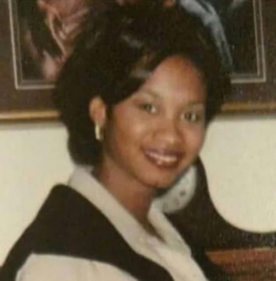 Cherica Adams smiled for a portrait shared on social media on July 1, 2021, more than two decades after her death. Wearing earrings and a collared top, she looked directly at the camera in the close-up image. Cherica was 24 years old and 30 weeks pregnant with Chancellor Lee Adams when she was shot on November 16, 1999, an attack her unborn son survived. | Source: Instagram/ericaexclusiveJuly