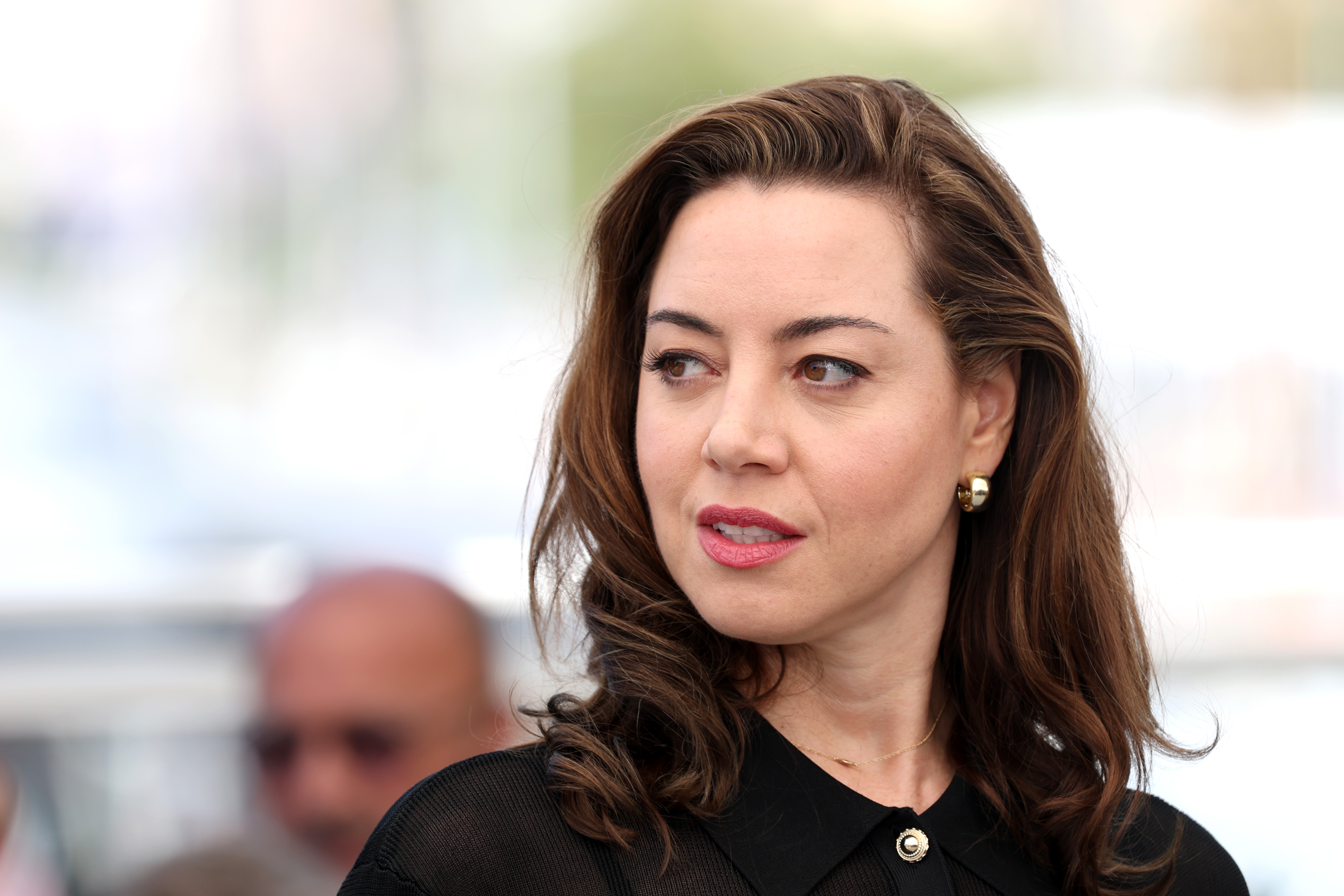 Aubrey Plaza attends the "Honey Don't!" photocall at the 78th annual Cannes Film Festival in France on May 24, 2025 | Source: Getty Images