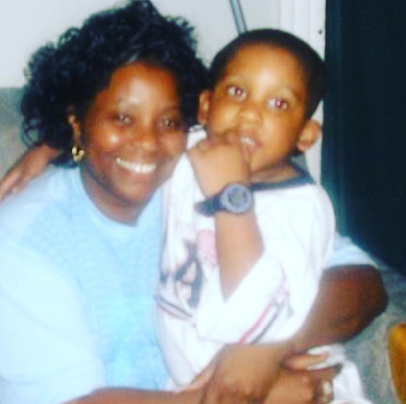 The actress's nephew poses with his paternal grandmother in a family photo | Source: Instagram/juleyah