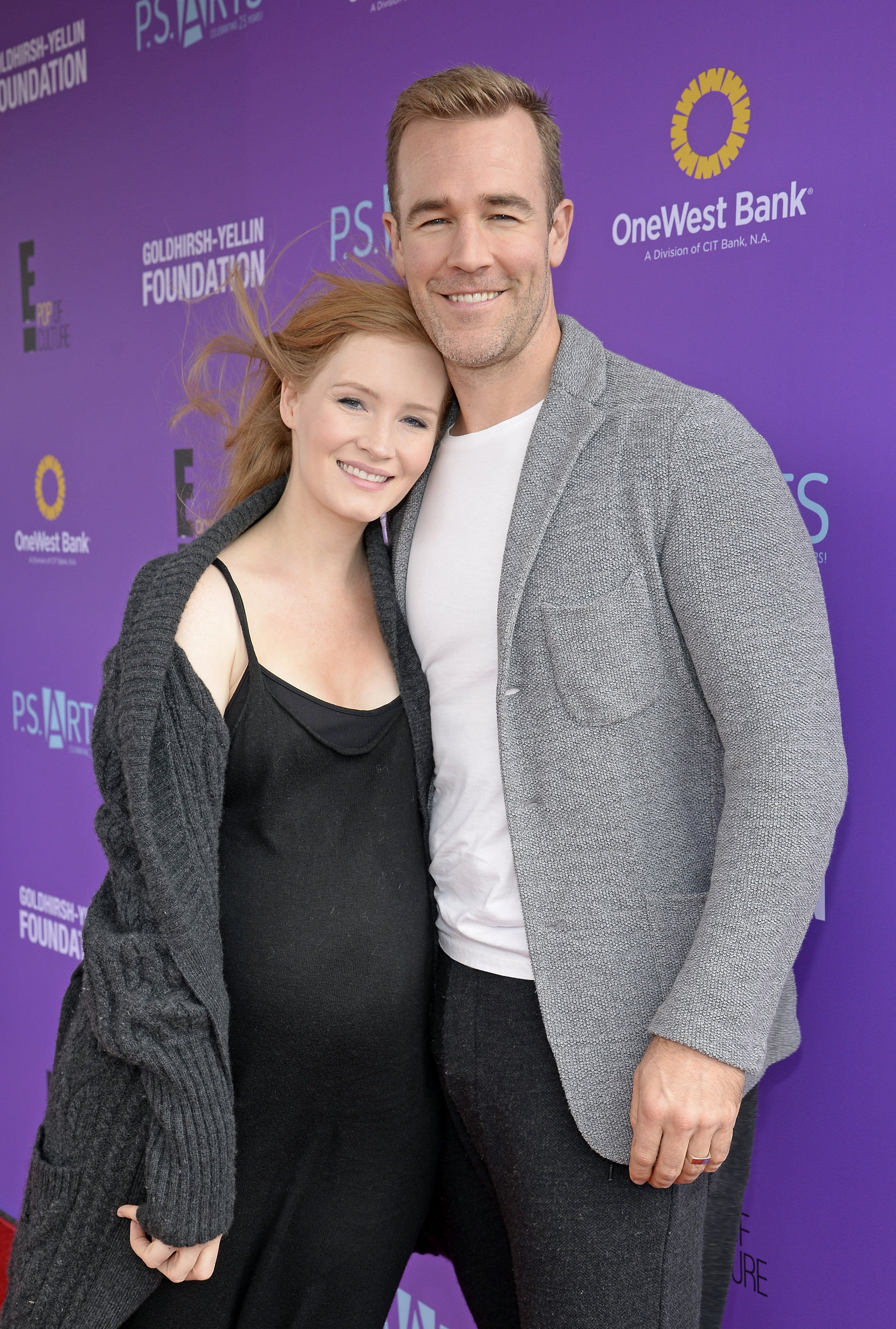 Kimberly and James Van Der Beek in 2015┃Source: Getty Images