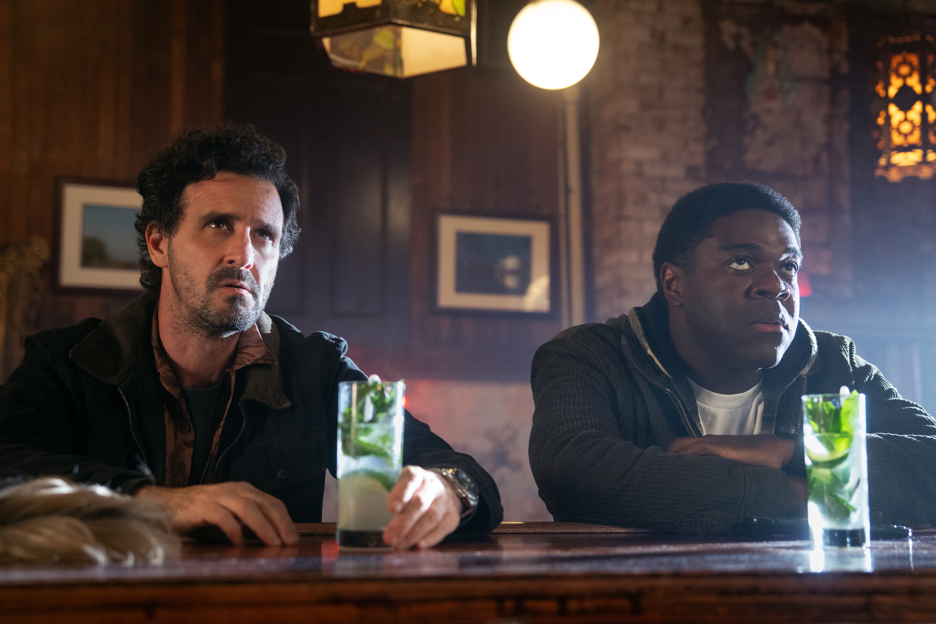James Ransone as Juice, Sam Richardson as Kendall Hines on "Poker Face" Season 2. | Source: Getty Images