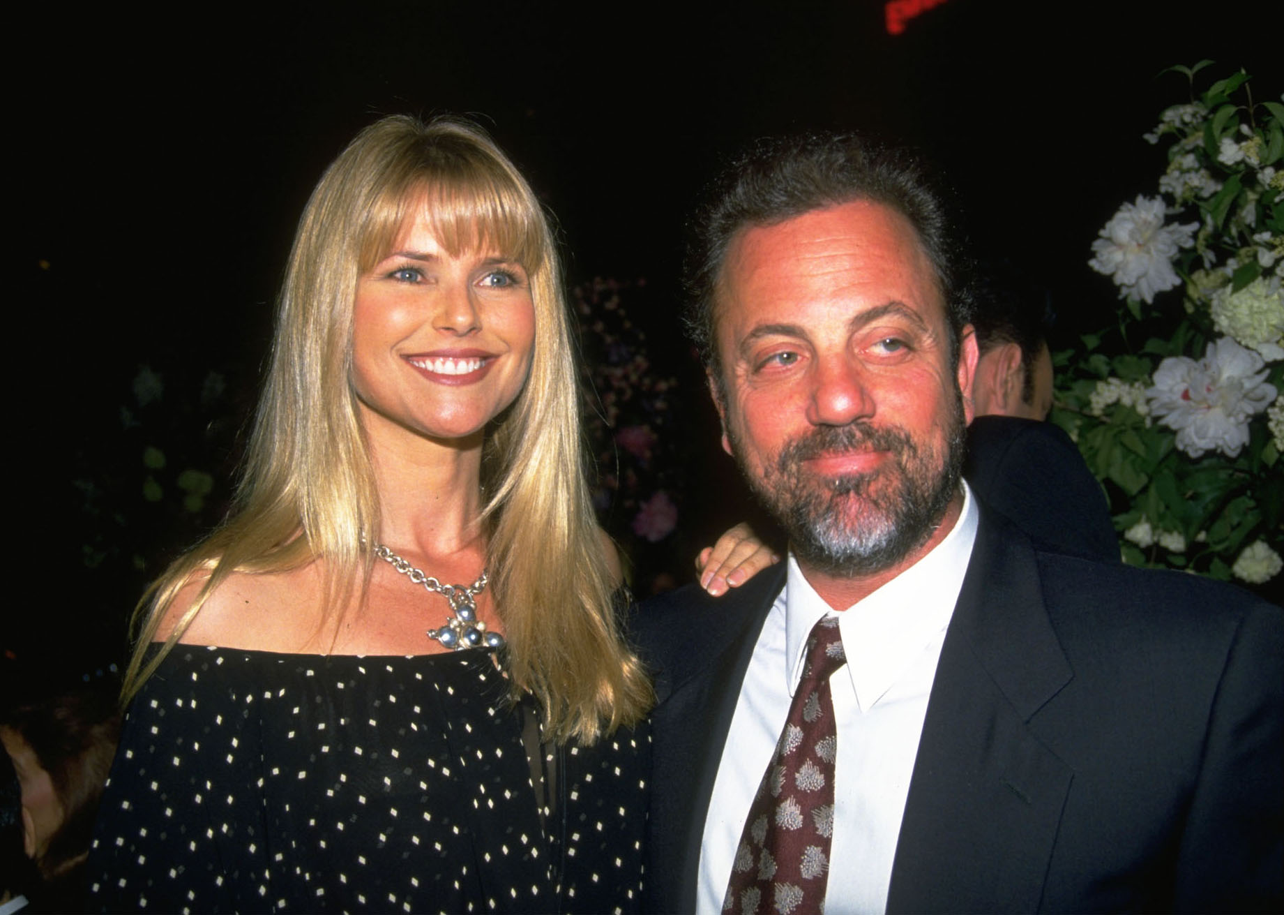 Christie Brinkley and Billy Joel circa 1999. | Source: Getty Images