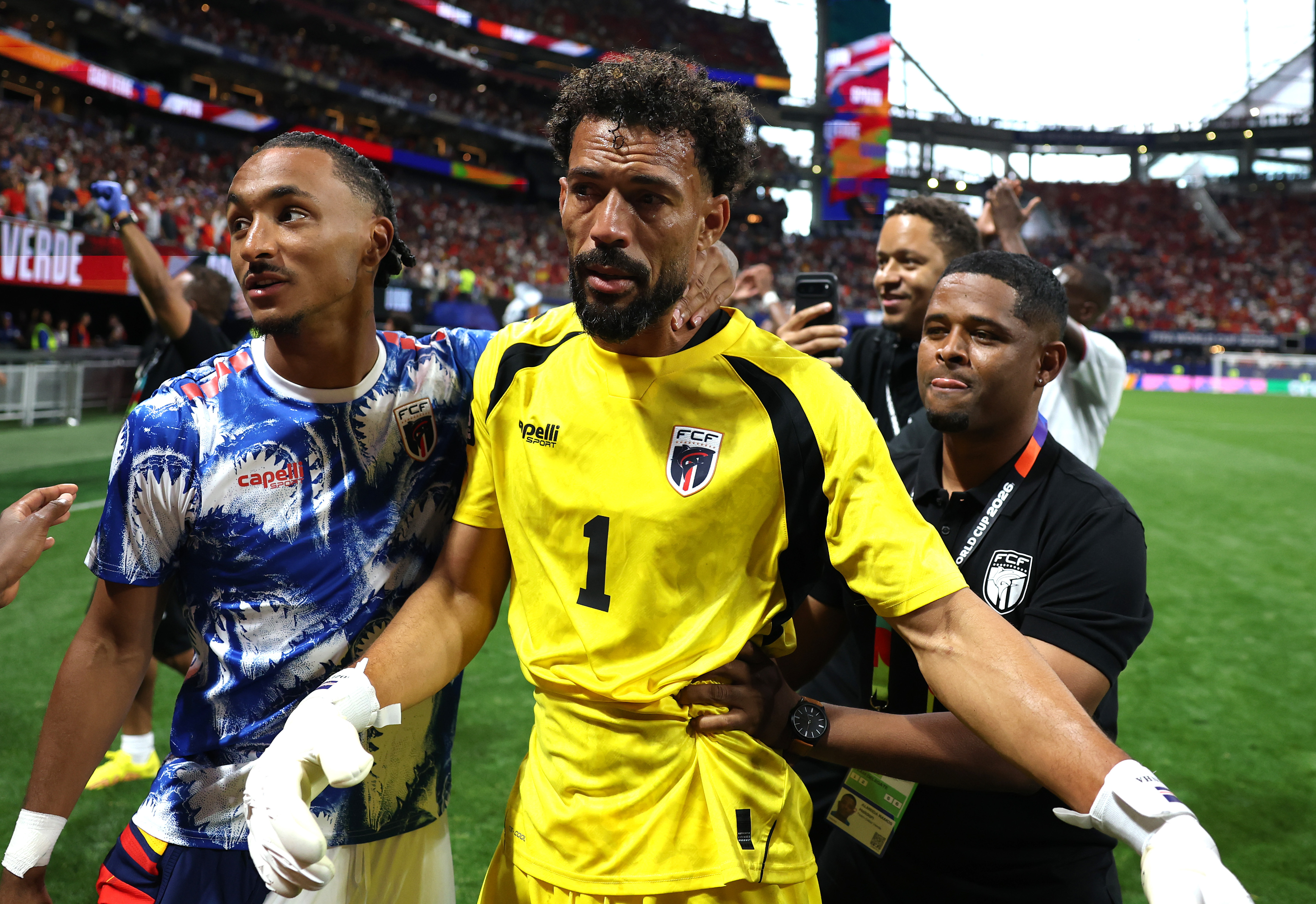 Vozinha after the 0-0 draw during the FIFA World Cup 2026 Group H match between Spain and Cape Verde at Atlanta Stadium on June 15 in Georgia. | Source: Getty Images