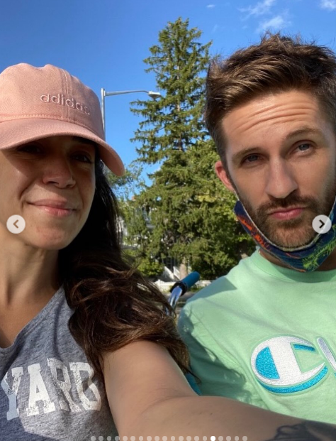 Jimmy Fowlie and Christina Downer, from a post dated April 29, 2026 | Source: Instagram/jimmyfowlie