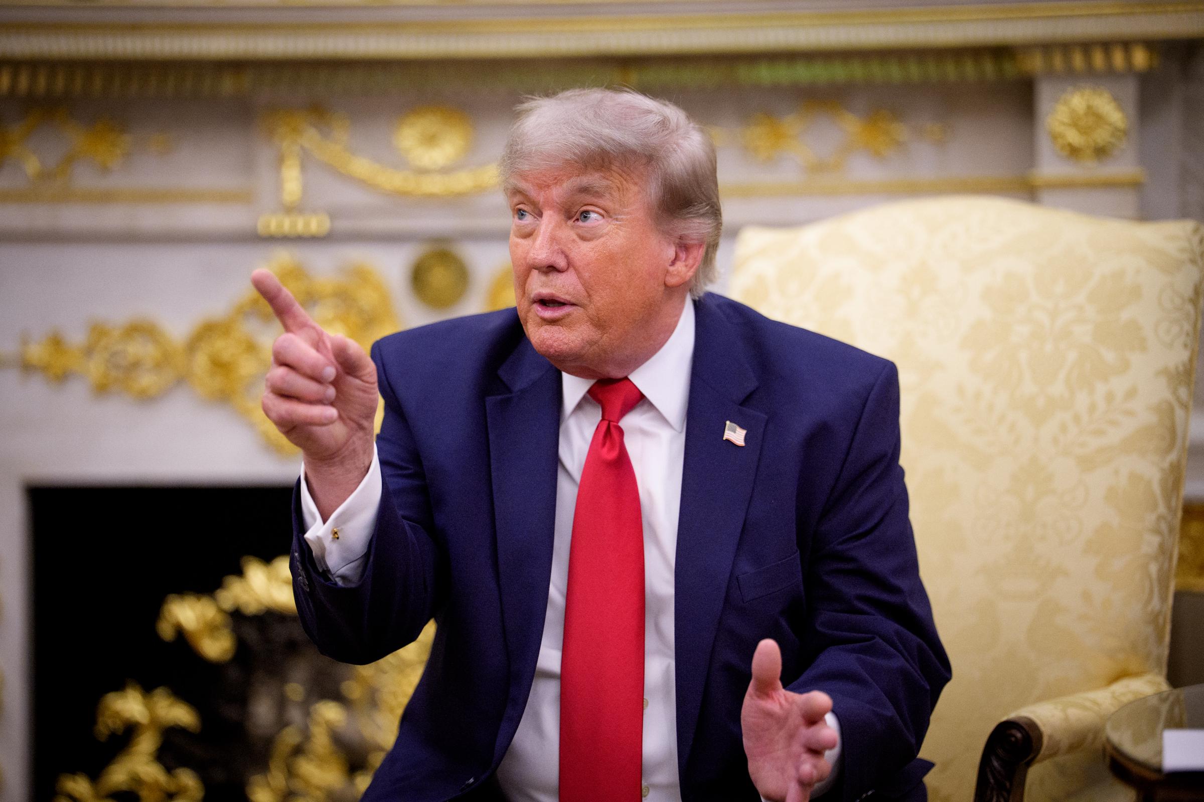 As online theories continued to spread, Trump did not offer any additional comment about the post. The unanswered caption remained at the center of the discussion. | Source: Getty Images