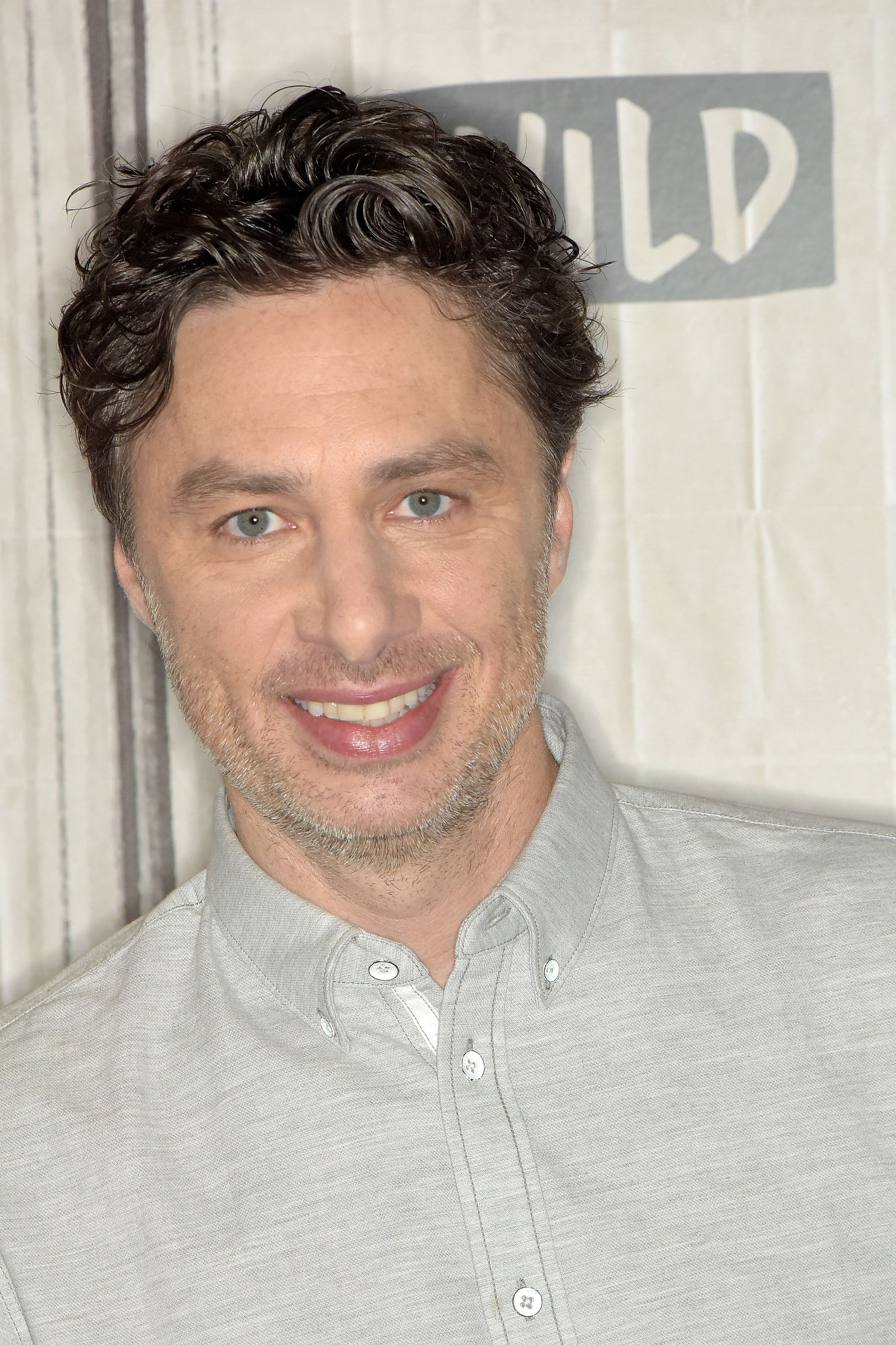 Zach Braff during Build series to discuss "Alex, inc." at Build Studio on April 4, 2018, in New York. | Source: Getty Images