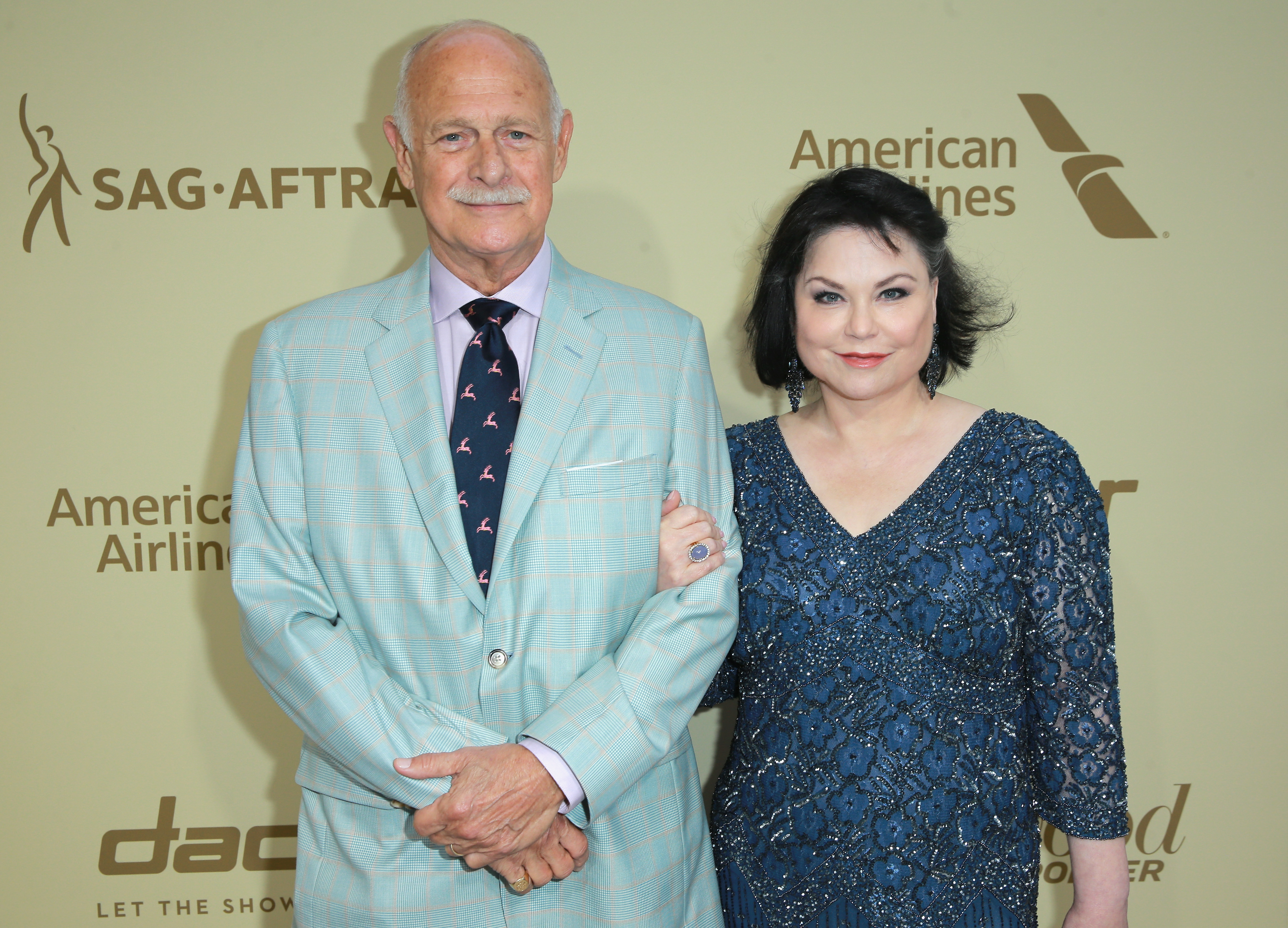 Gerald McRaney and Delta Burke attend The Hollywood Reporter and SAG-AFTRA Inaugural Emmy Nominees Night on September 14, 2017, in Beverly Hills, California. | Source: Getty Images