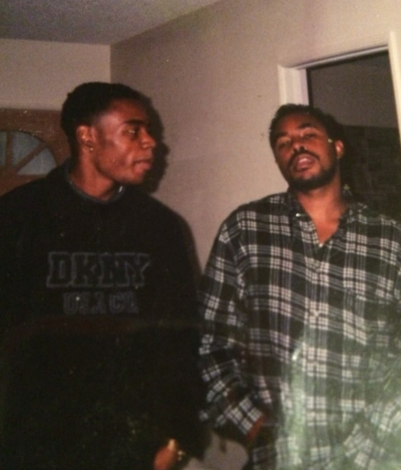 The '90s star and his father in a throwback photo shared on June 9, 2021 | Source: Instagram/tyrinturner