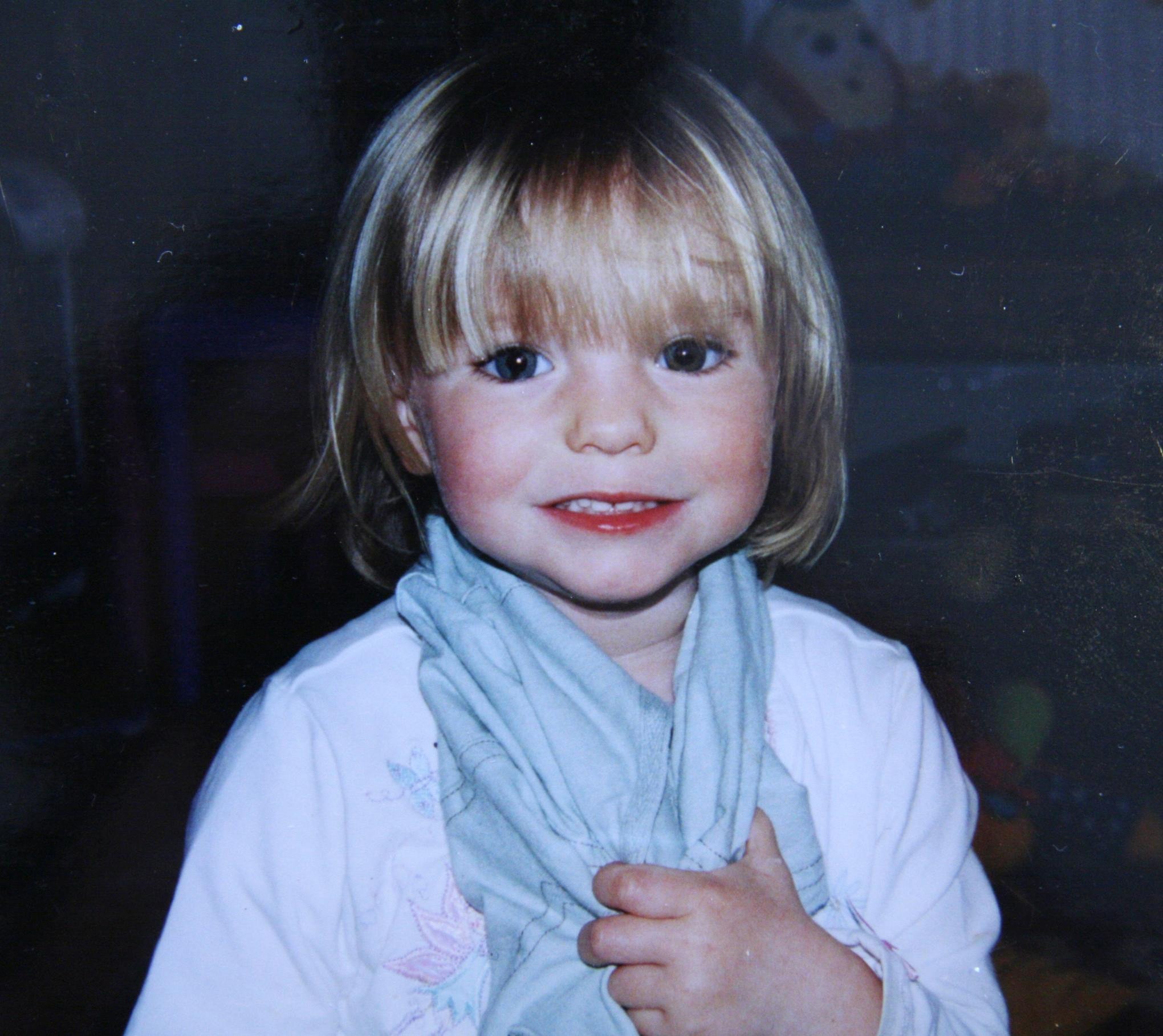Madeleine McCann pictured in a handout photo released on September 16, 2007 | Source: Getty Images