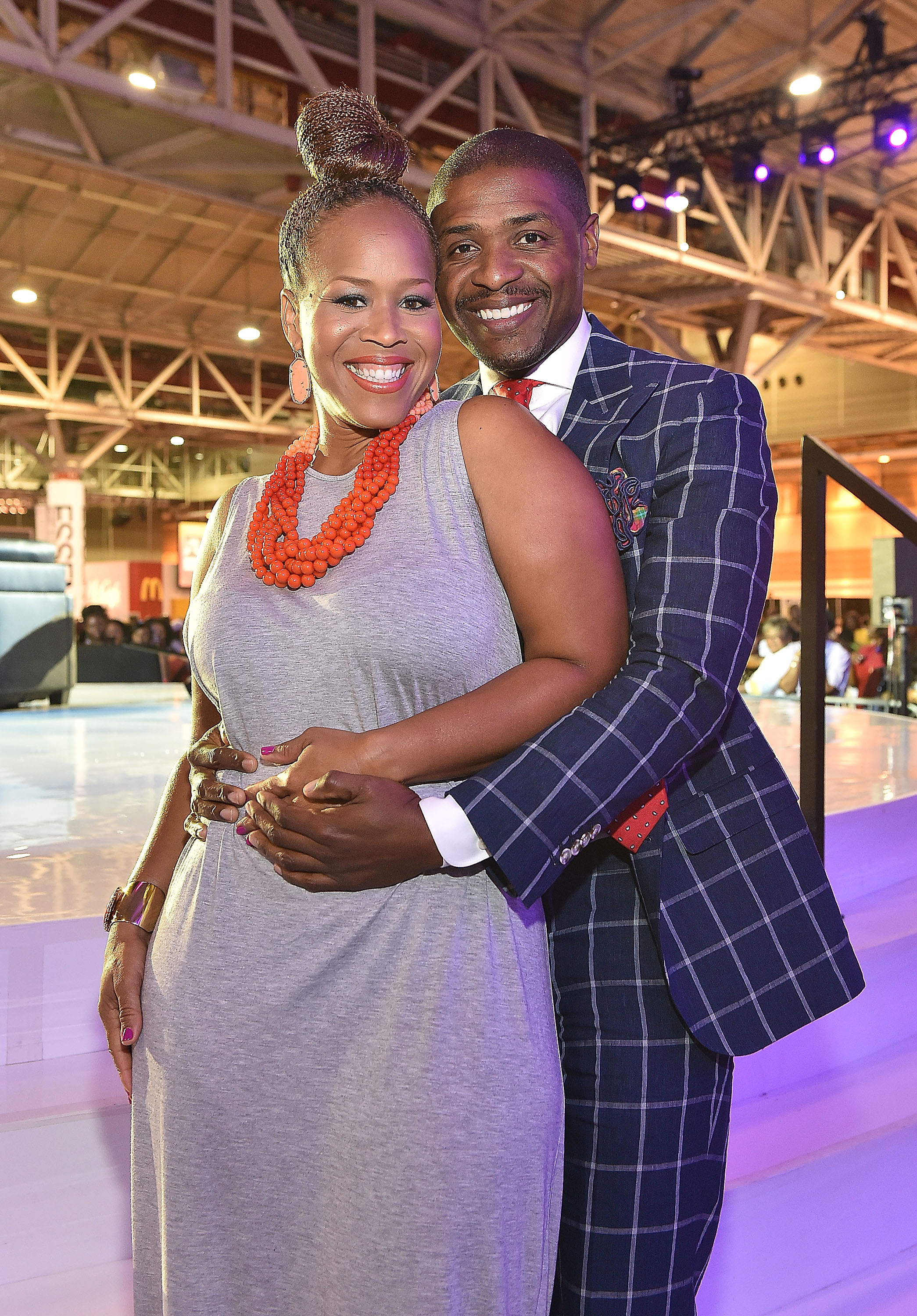 Tina and Glendon "Teddy" Campbell attend the Essence Music Festival in New Orleans on July 6, 2014 | Source: Getty Images