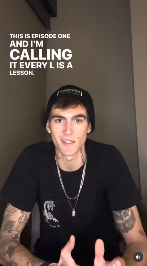 Presley Gerber appears in the first episode of his "Mental Health Mondays" series, launching a project centered on open conversations about mental health and the struggles people often keep hidden. | Source: Instagram/presleygerber
