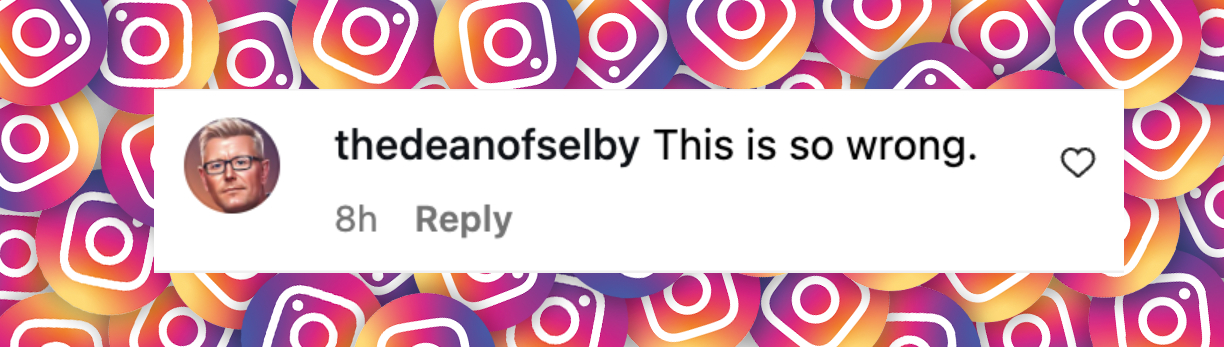 A netizen's comment from a post dated June 22, 2025. | Source: Instagram/tmz_tv