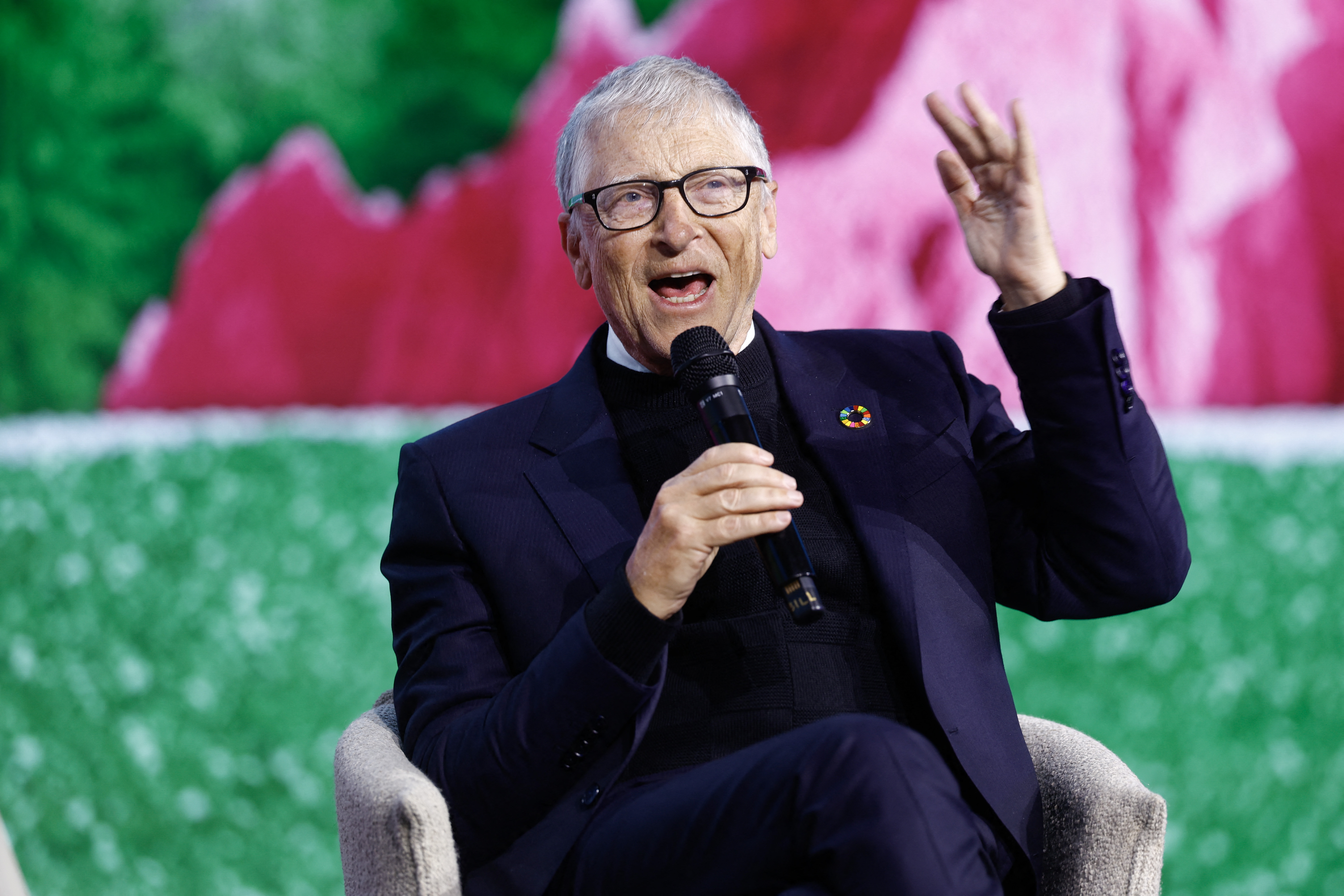 Bill Gates talks during the Gates Foundation's first global Goalkeepers event in the Nordics at Stockholm, Sweden on January 22, 2026 | Source: Getty Images
