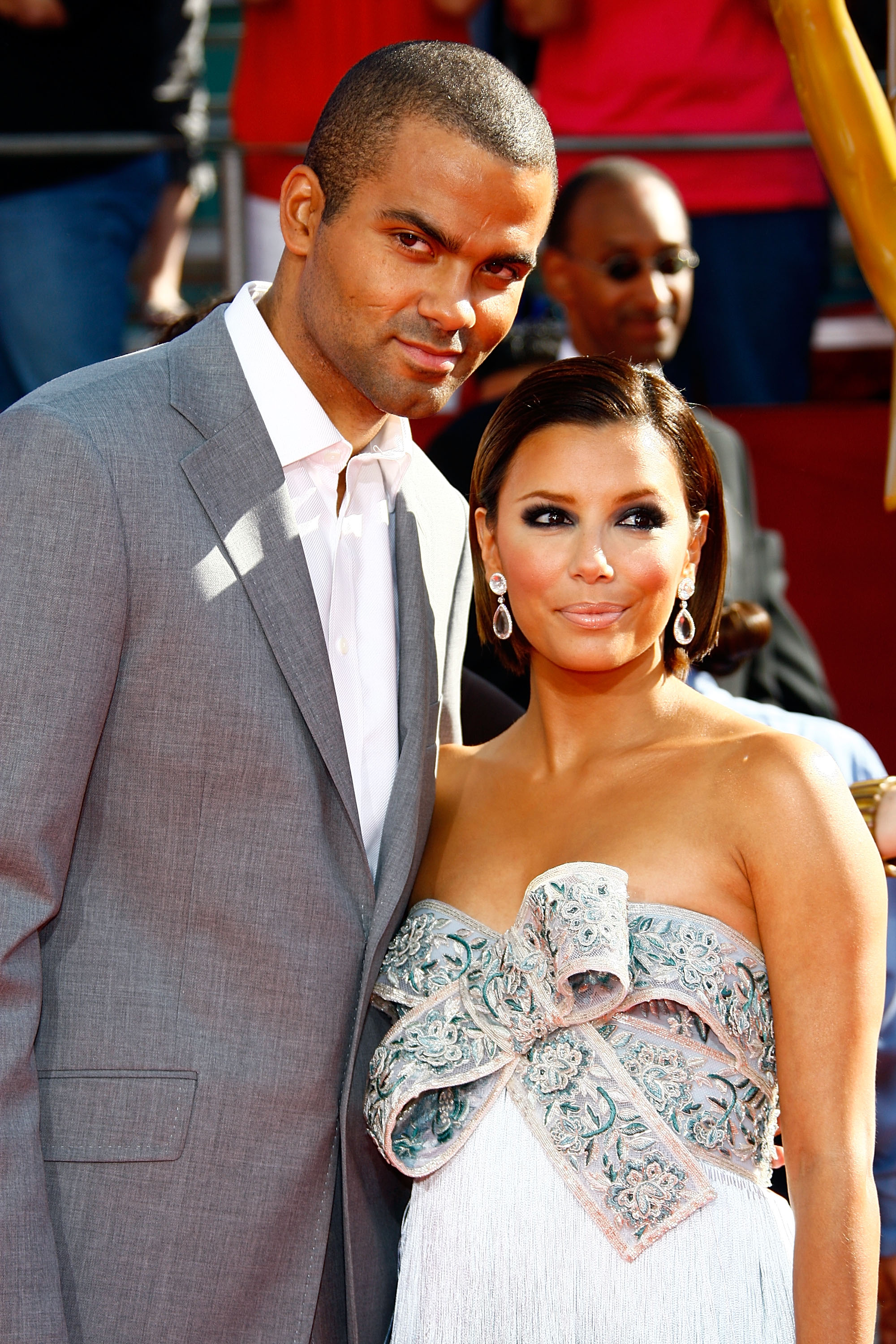Tony Parker and Eva Longoria at the 60th Primetime Emmy Awards on September 21, 2008, in Los Angeles, California. | Source: Getty Images