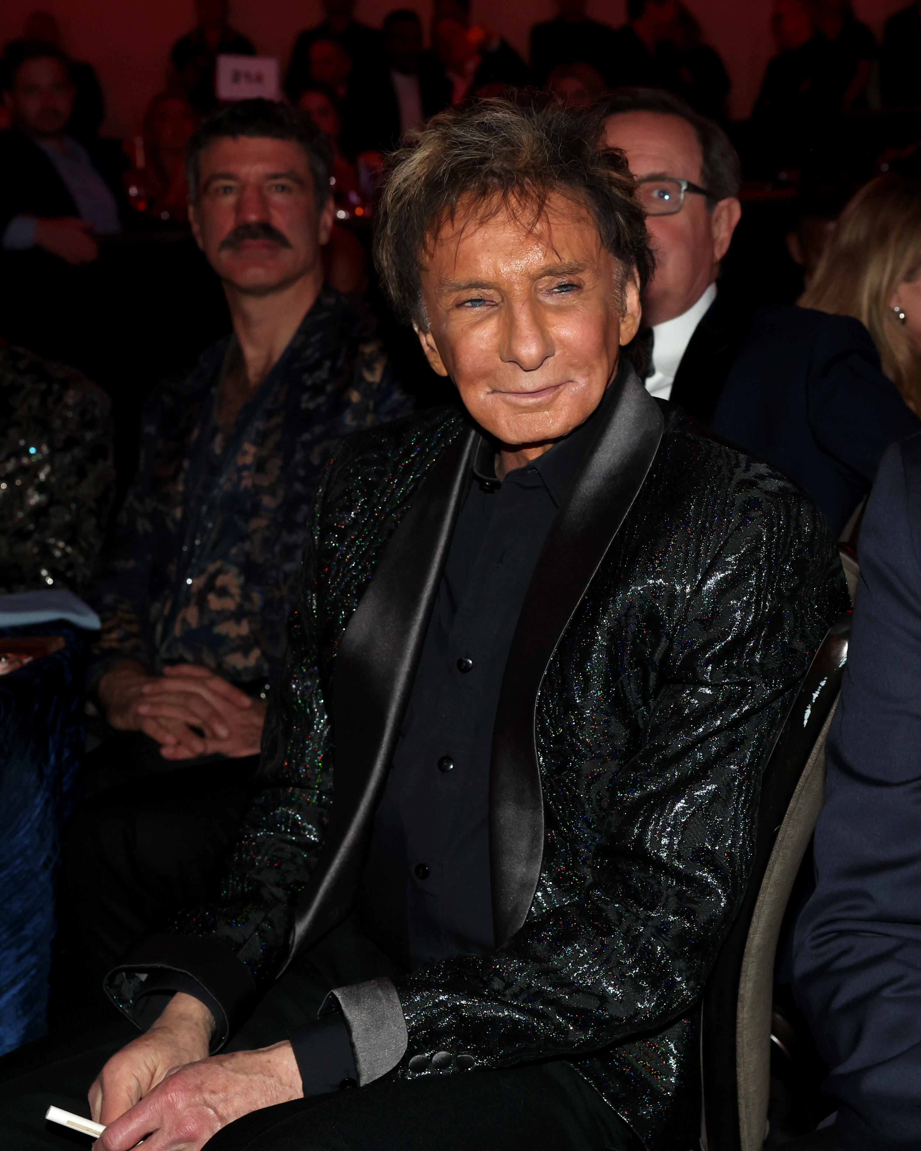 Barry Manilow attends the Pre-Grammy Gala and Grammy Salute to Industry Icons in Los Angeles on February 1, 2025 | Source: Getty Images