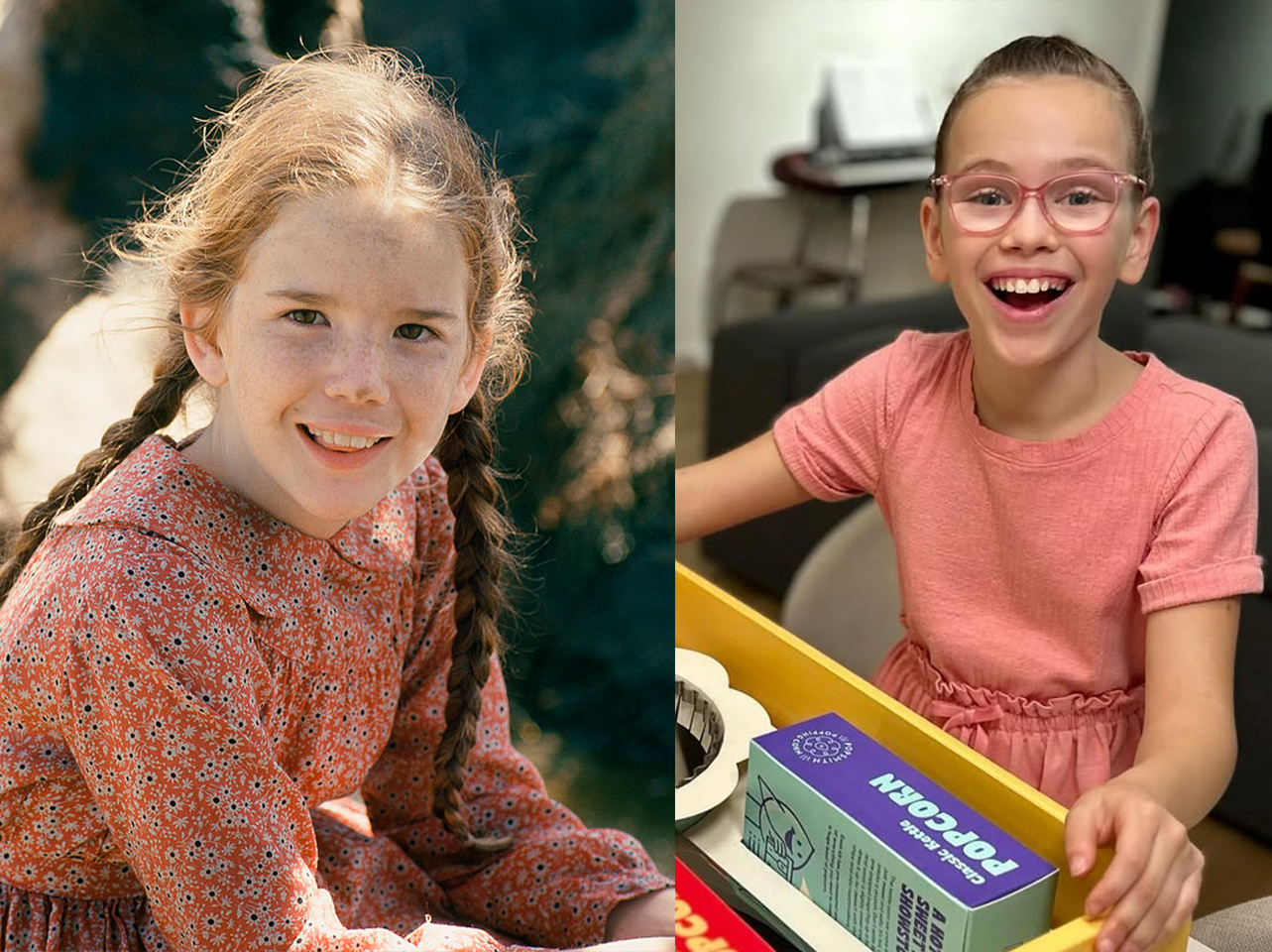 Melissa Gilbert vs Alice Halsey as Laura Ingalls | Source: Getty Images | Instagram/thealicehalsey