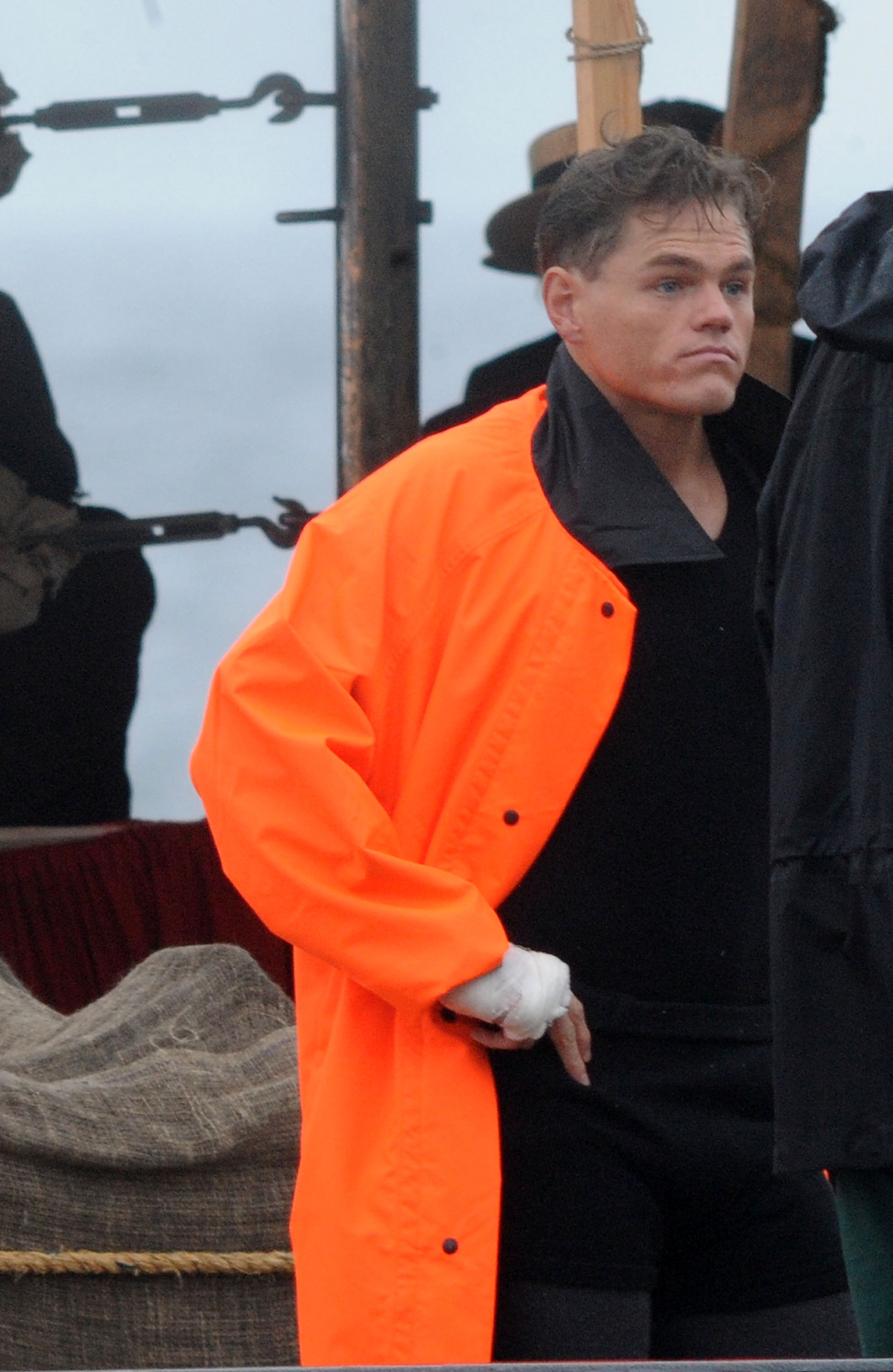 Devin Harjes filming on location for "Boardwalk Empire" in the Brooklyn borough of New York City on May 23, 2011 | Source: Getty Images