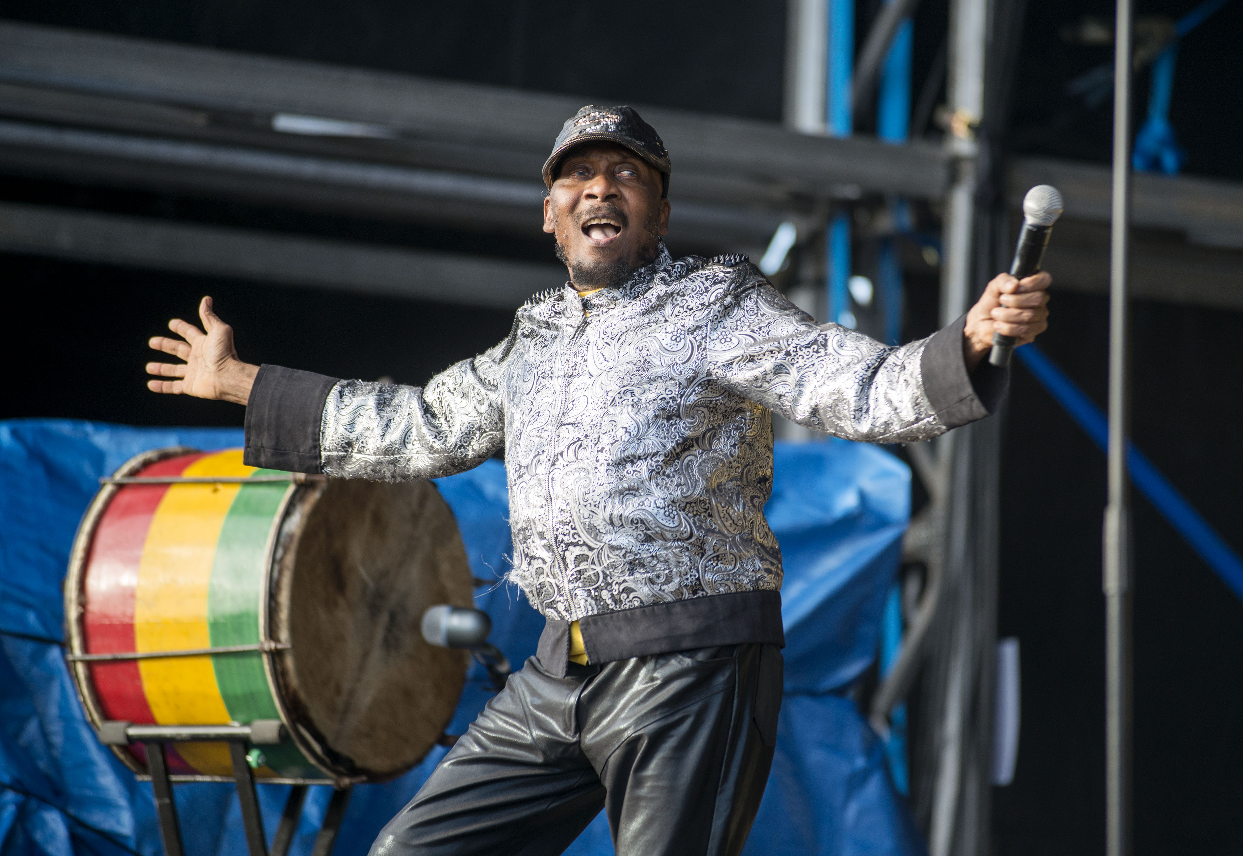 Jimmy Cliff performs at the Wickerman Festival in Dundrennan, Dumfries, Scotland, on July 25, 2015 | Source: Getty Images