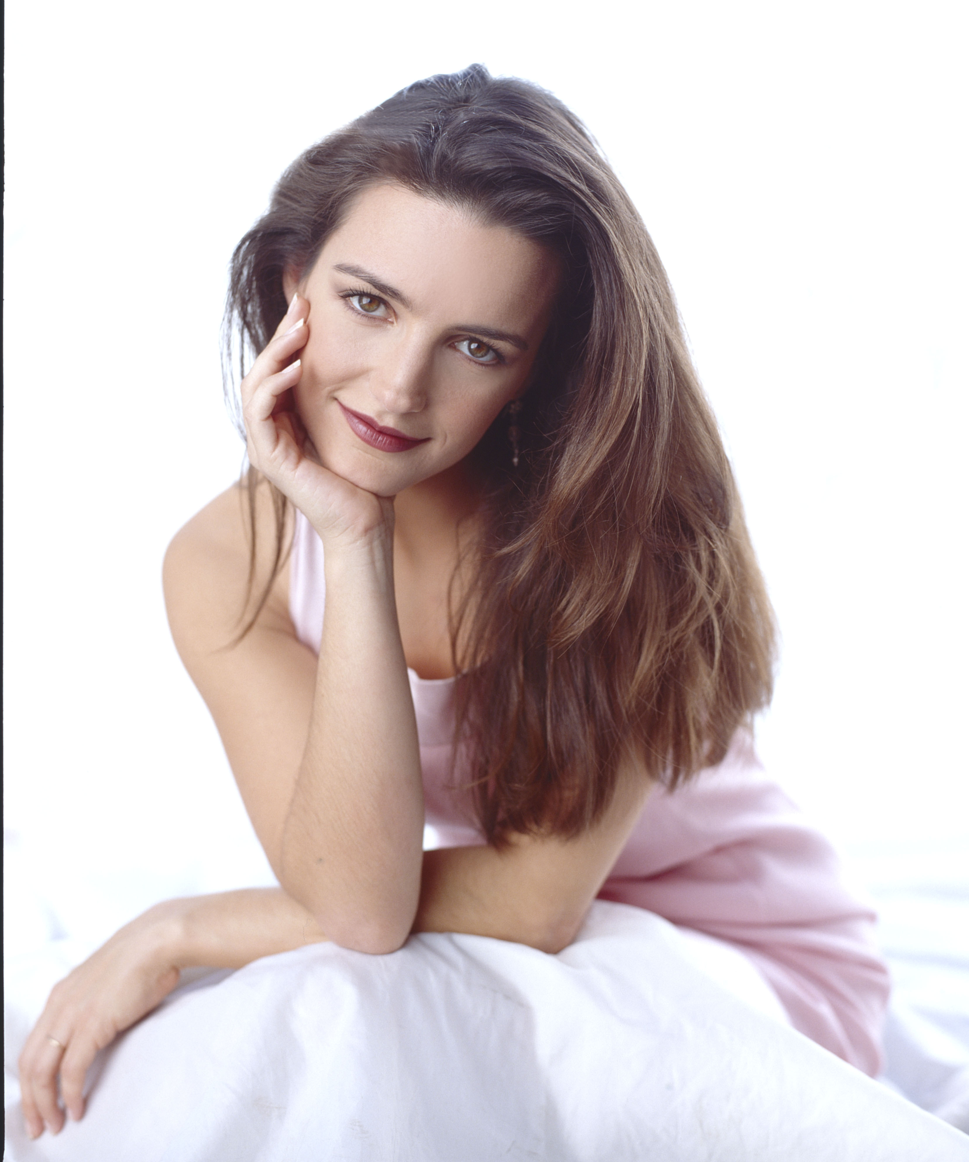 Kristin Davis posing for a portrait in Los Angeles, California, circa 1986. | Source: Getty Images