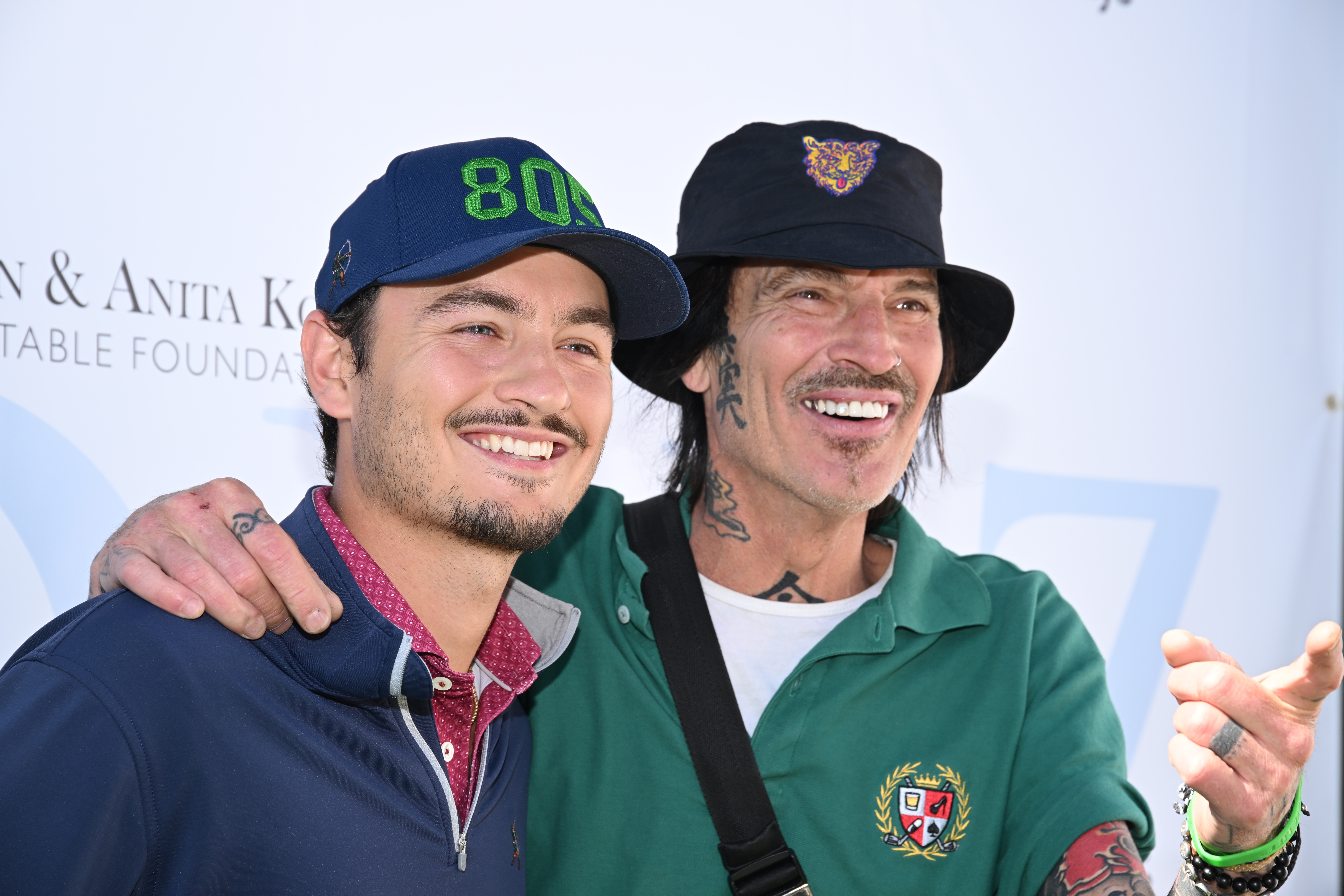 Brandon shares a close bond with his father, Tommy Lee, who enthusiastically celebrated his son's engagement. The Mötley Crüe drummer wrote, "So happy for you kids!! Wowowoowowow!!!" | Source: Getty Images