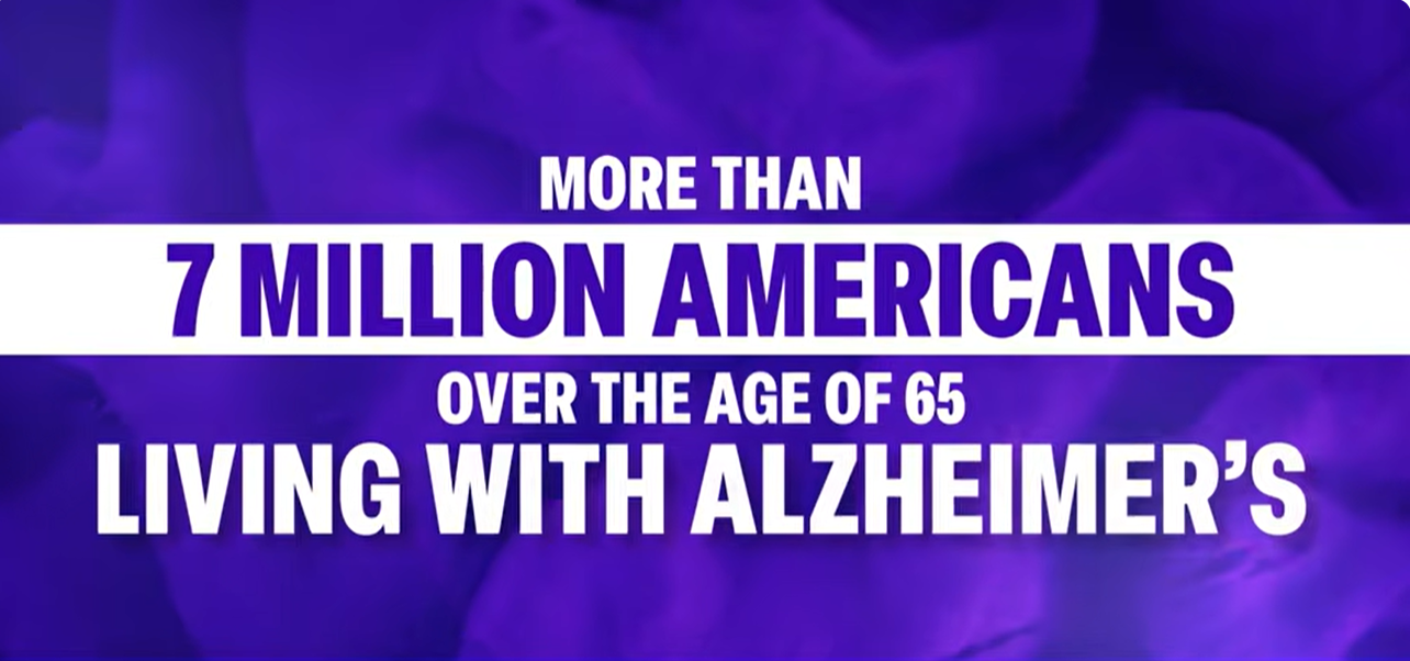 Graphics shown during Danny Glover's TODAY interview highlighted the growing impact of Alzheimer's disease in the United States, including its disproportionate effect on Black communities. | Source: YouTube/TODAY
