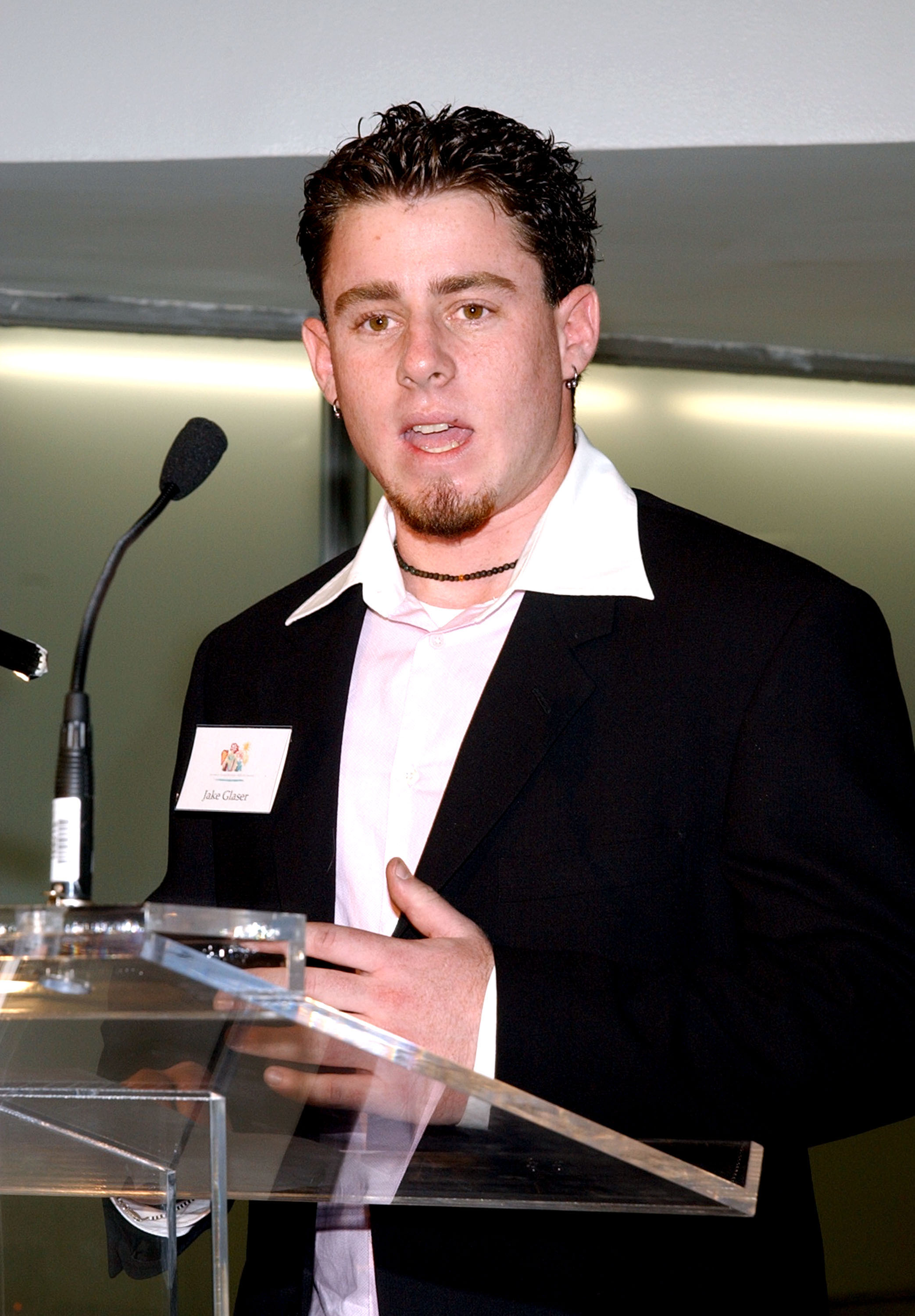 Jake Glaser during the Elizabeth Glaser Pediatric AIDS Foundation's An Evening at the Guggenheim at the Guggenheim Museum in New York City on March 11, 2004 | Source: Getty Images