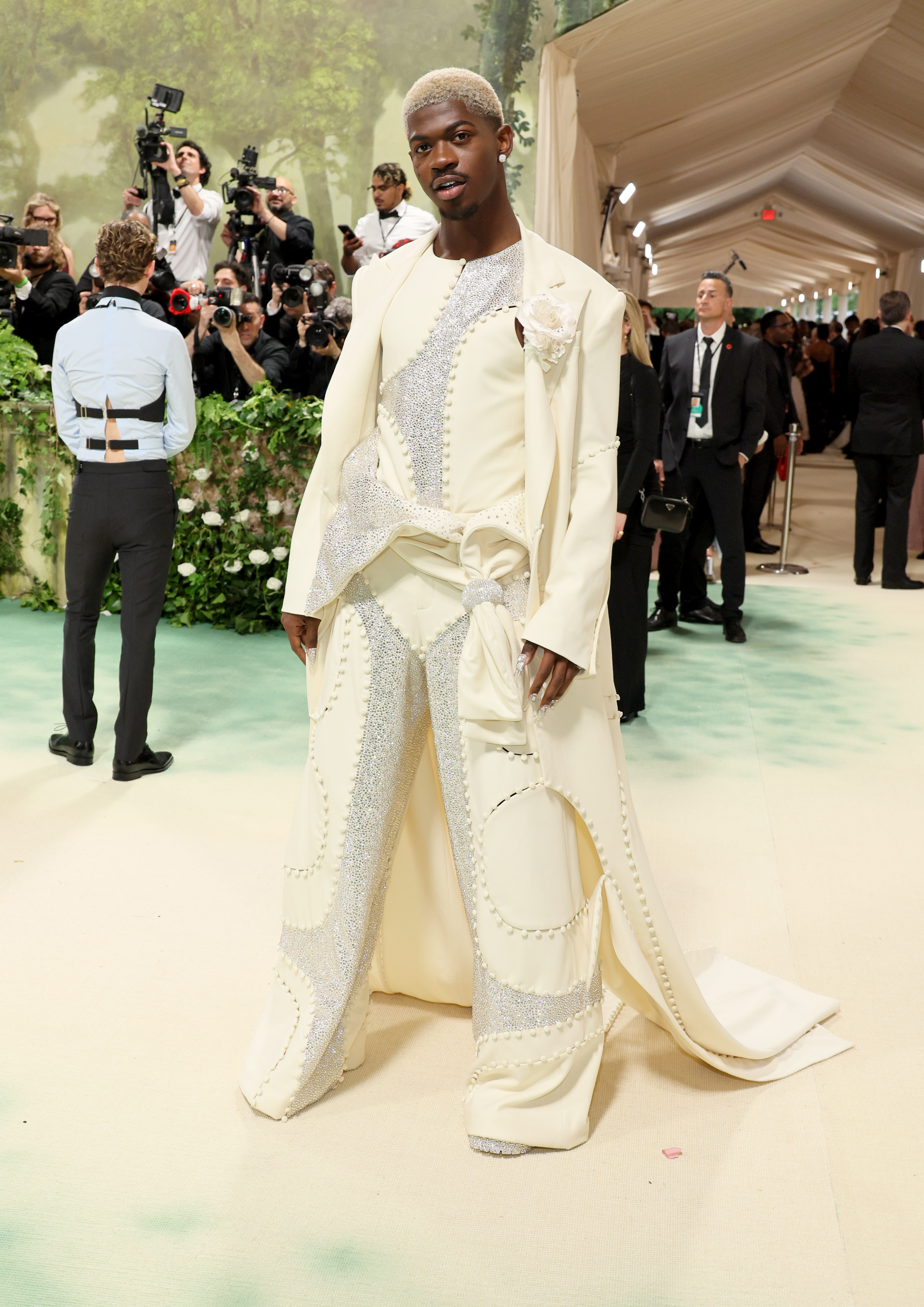Lil Nas X photographed at the Met Gala Celebrating "Sleeping Beauties: Reawakening Fashion" on May 6, 2024, in New York City. | Source: Getty Images