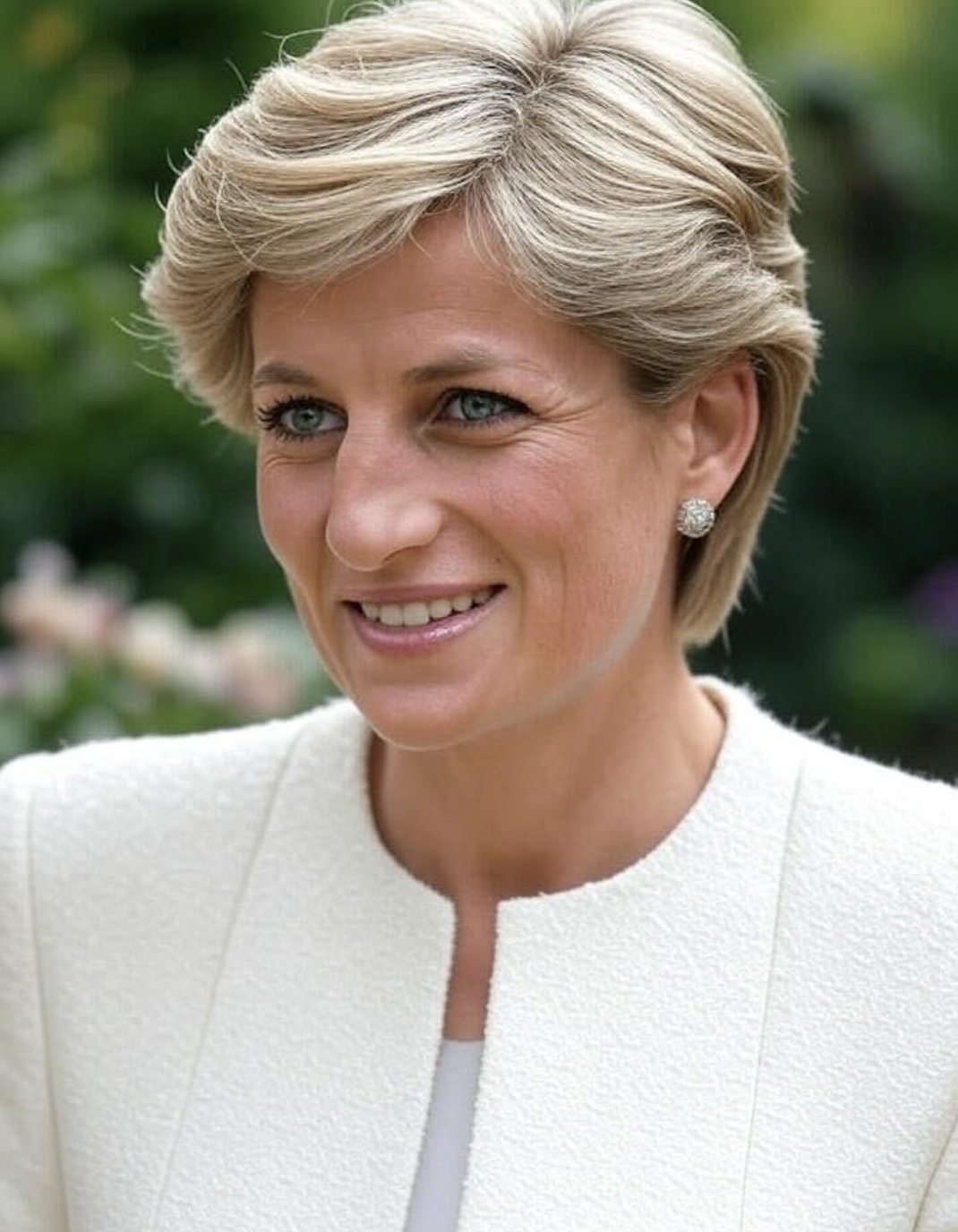 An Al-generated image of what Diana, Princess of Wales, could have looked like today. | Source: Grok