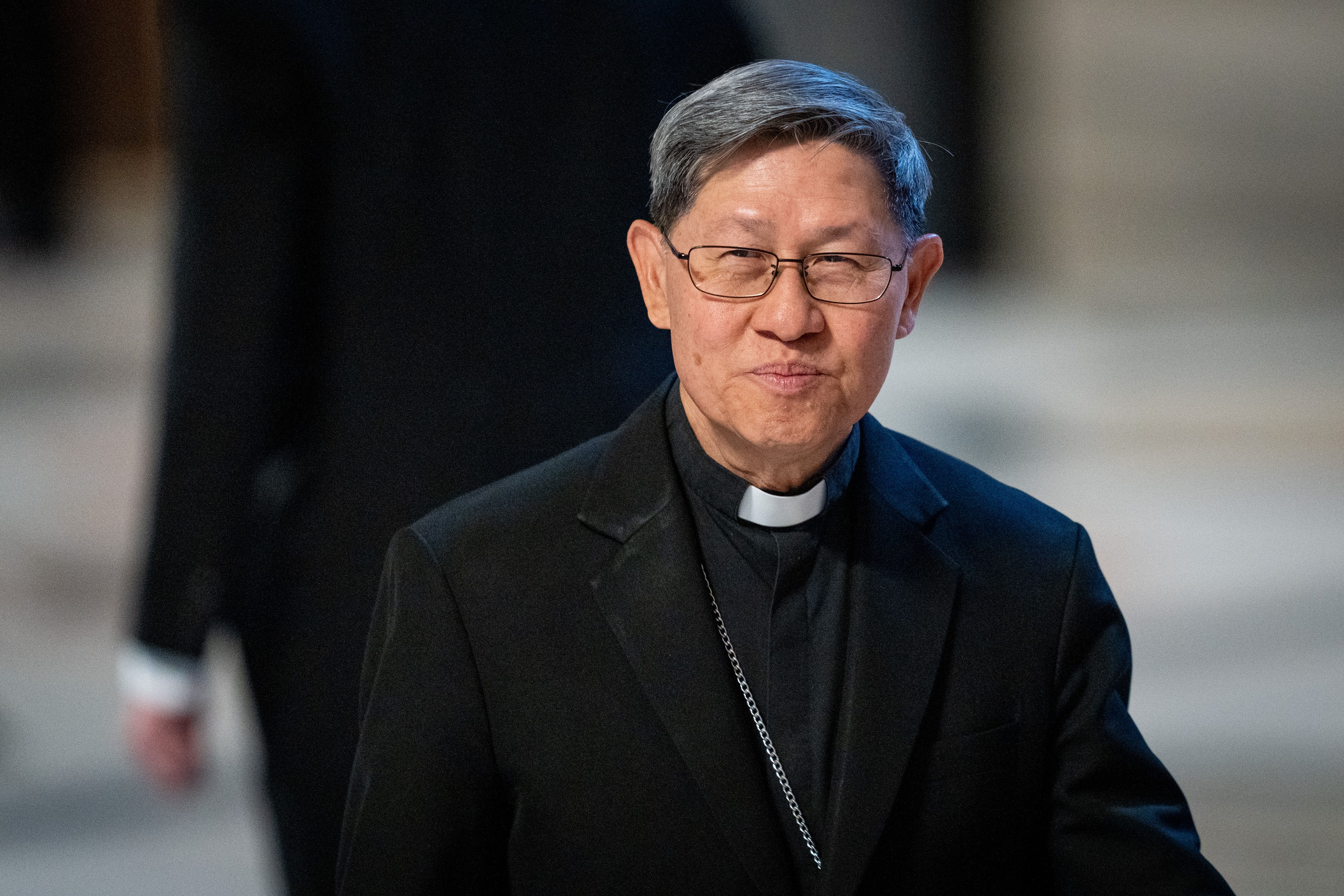 Cardinal Luis Antonio Tagle attends the Ninth Mass of Novendiale in Suffrage for Pope Francis at St. Peter's Basilica, dated May 4, 2025 | Source: Getty Images