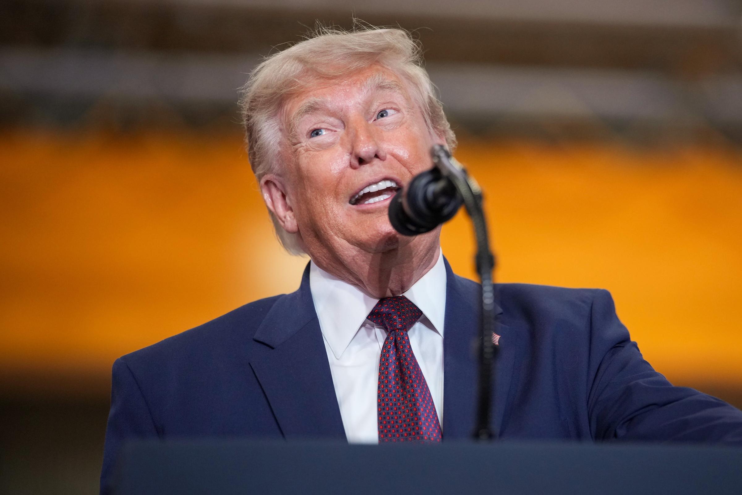 Trump never explained why he posted the old photograph or what he meant by calling the woman a "great daughter." That missing context is what turned a simple social media post into an online mystery. | Source: Getty Images
