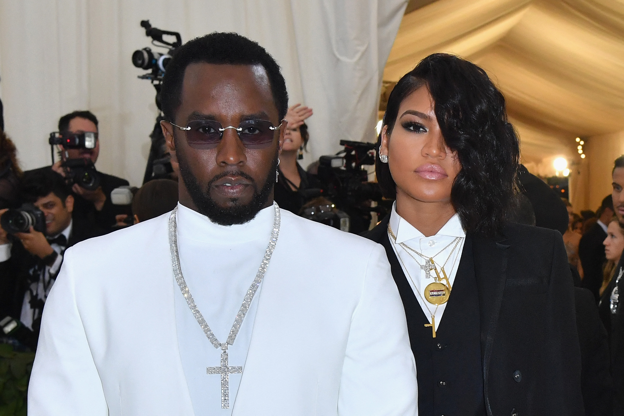 Sean Combs and singer Cassie Ventura during the 2018 Met Gala on May 7, 2018, at the Metropolitan Museum of Art in New York | Source: Getty Images