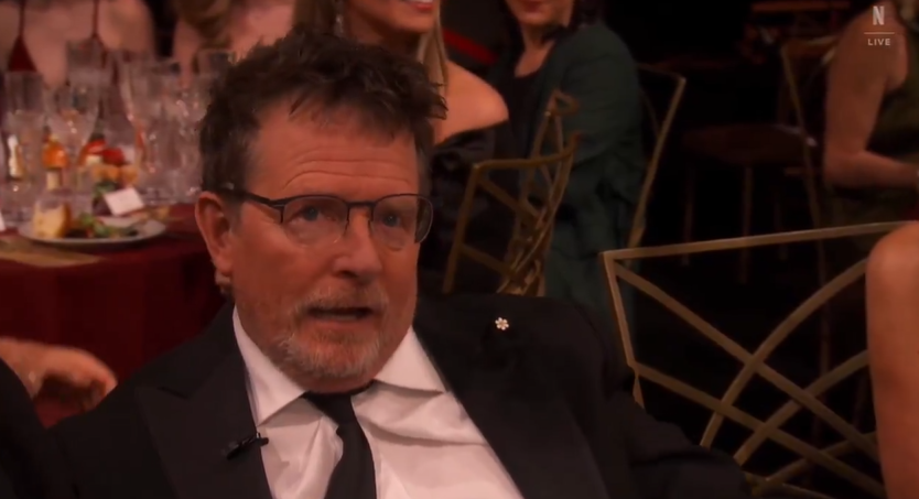 Michael J. Fox appears on the "I'm an actor" introduction segment | Source: X/PopTvStudio