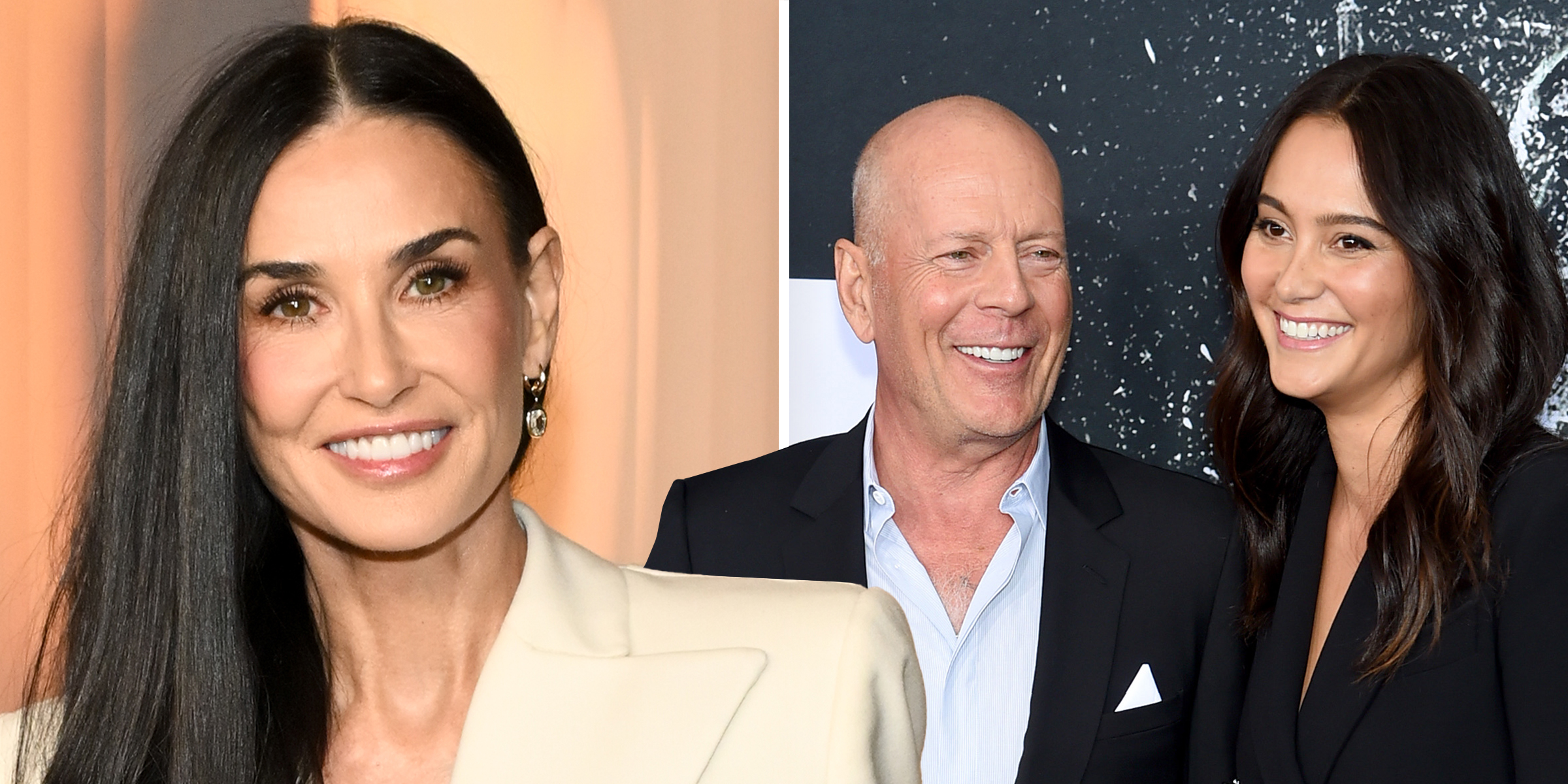 Demi Moore | Bruce Willis and Emma Heming | Source: Getty Images