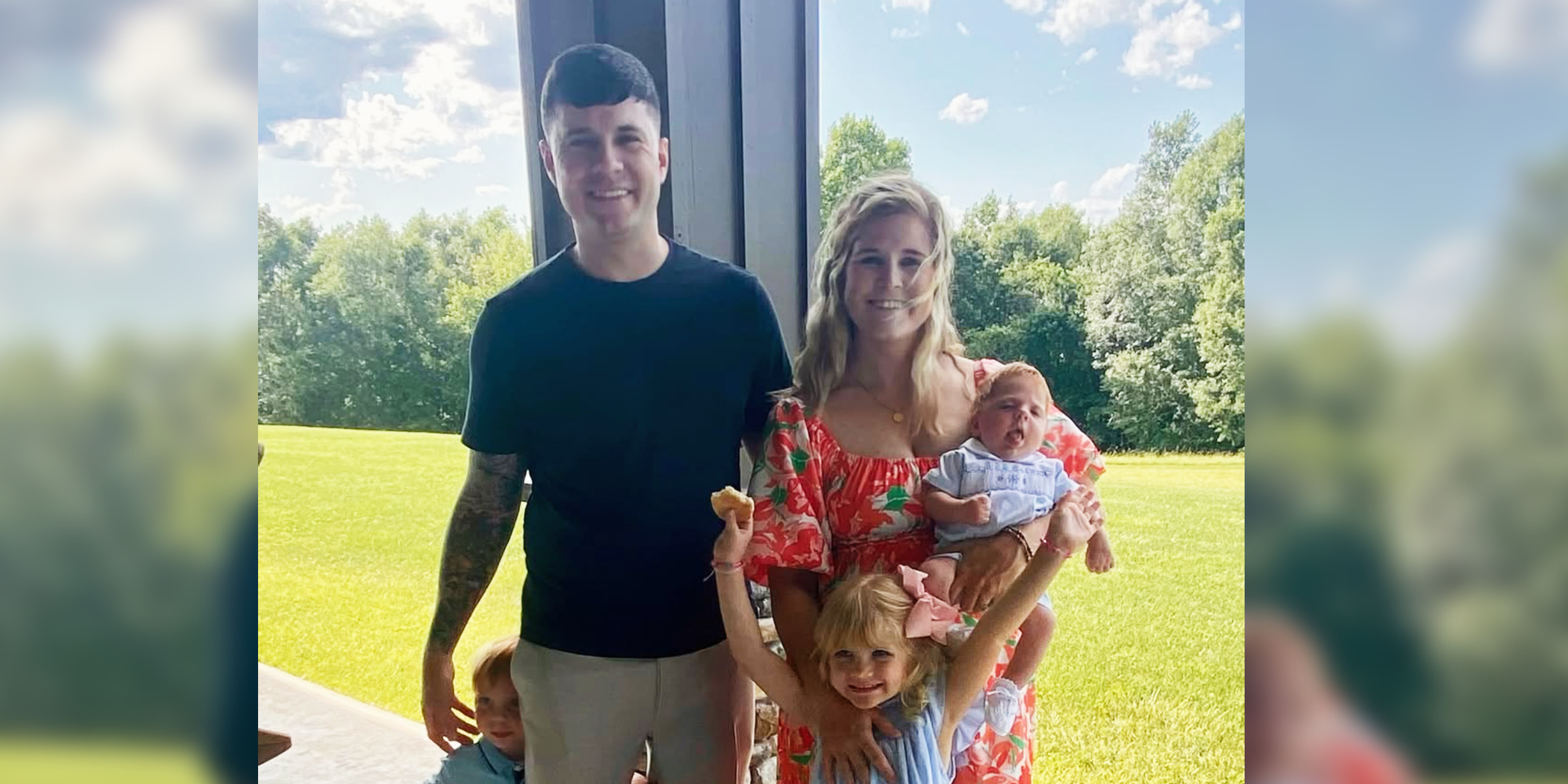 Matthew Traywick and his family | Source: Facebook/VadenAutomotive