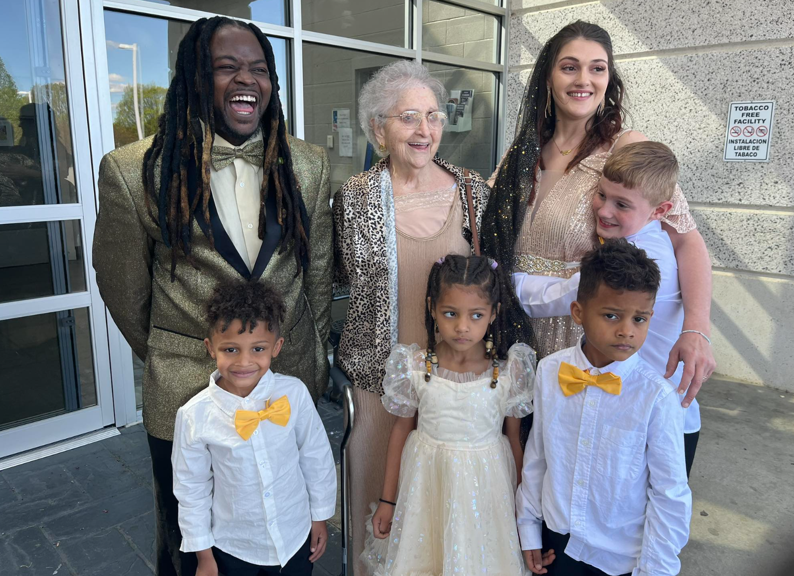 The Jenkins Family- Samuele, Jessica Ivey, and their children, dated April 5, 2024 | Source: Facebook/ Jessica Ivey