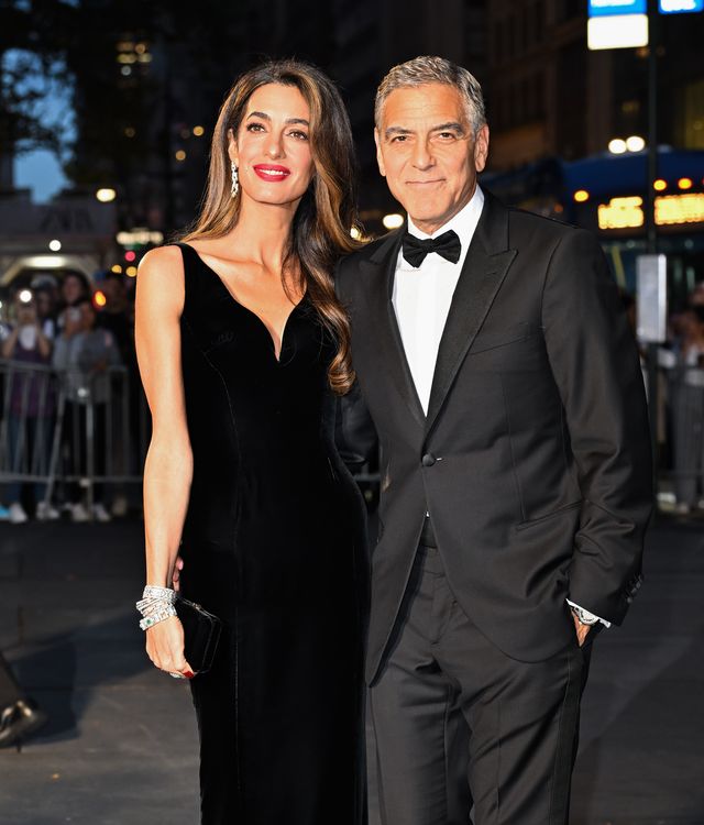 Amal and George Clooney attend the Clooney Foundation For Justice's 2024 Albie Awards in New York City on September 26, 2024 | Source: Getty Images
