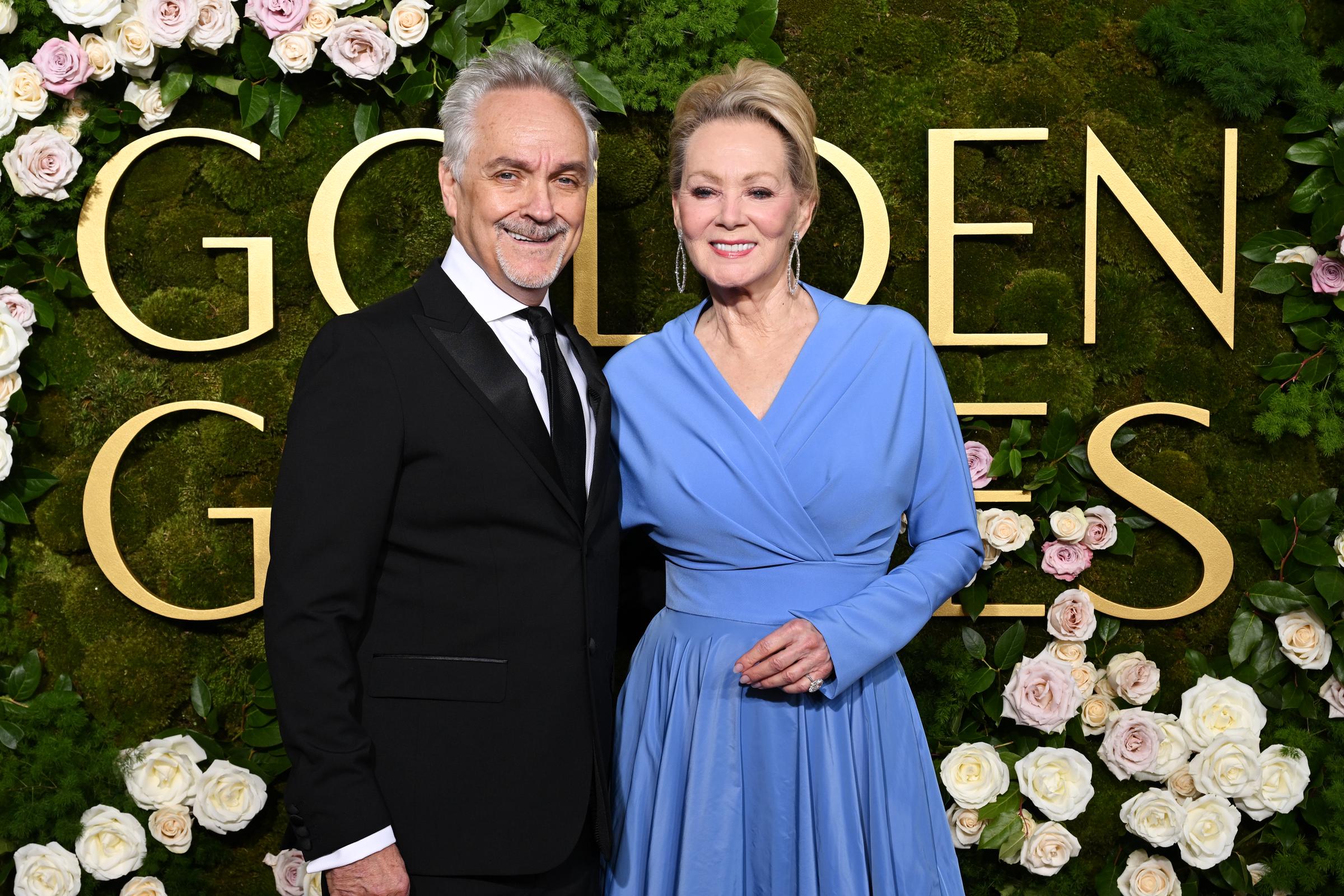 Jean Smart and her boyfriend, Joe Pacheco, attend the Golden Globes together. | Source: Getty Images