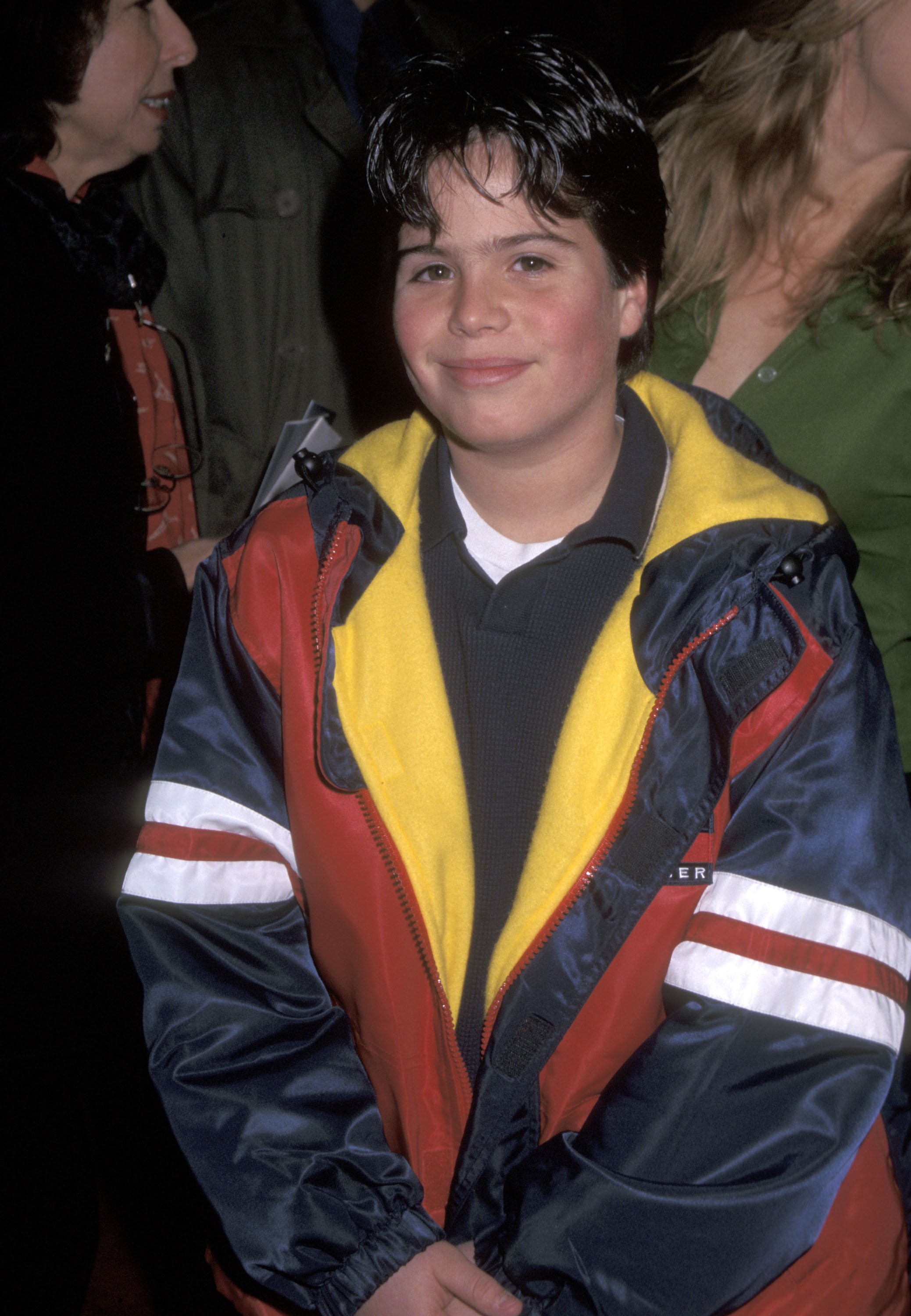 This January 1997 premiere photograph offers another glimpse of Ross in his teenage years, long after the childhood appearance audiences associated with Jonah Baldwin had begun to change. | Source: Getty Images.