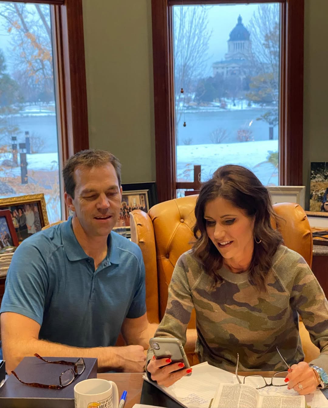 Bryon and Kriti Noem | Source: Instagram/kristinoem