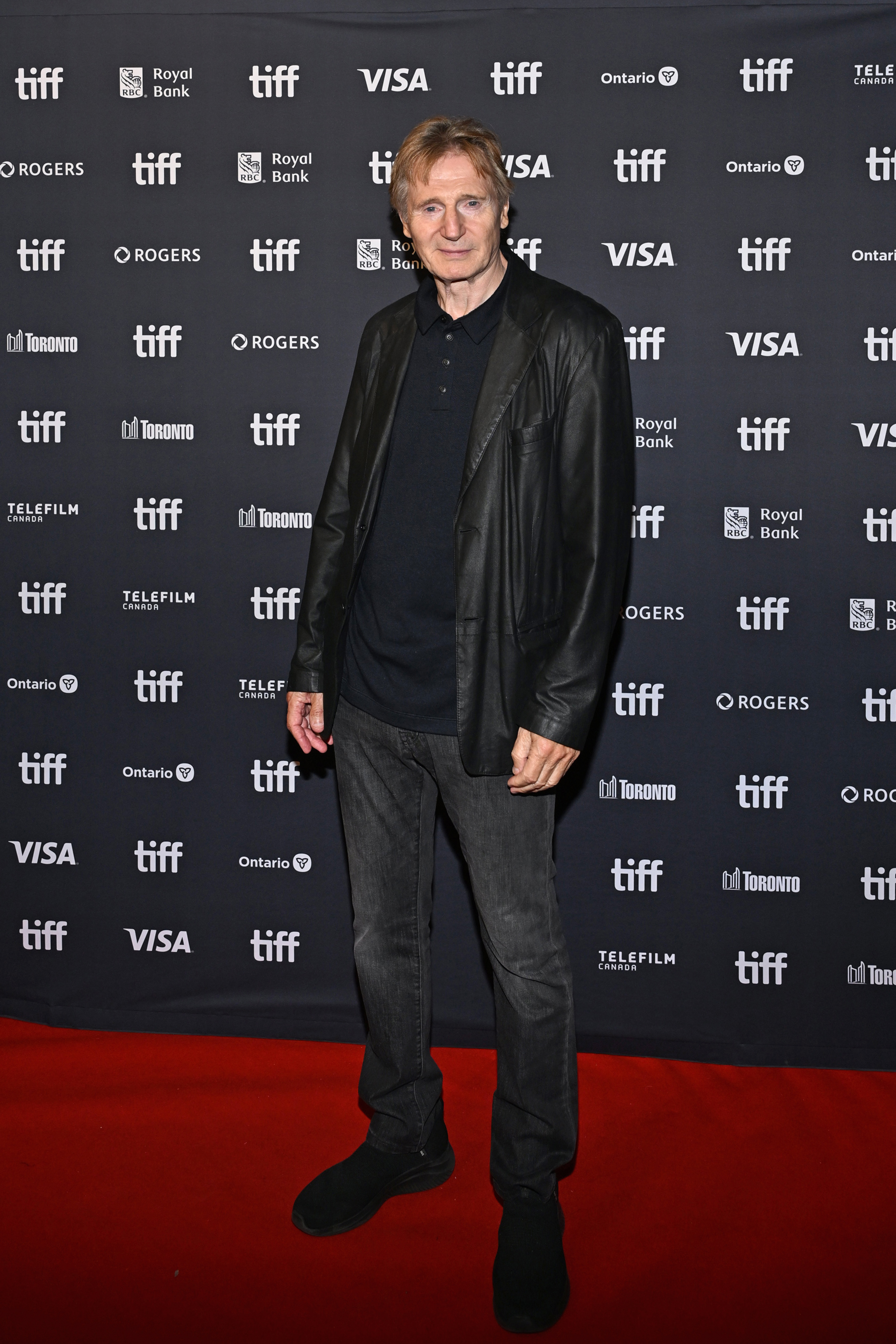 Liam Neeson attends the premiere of "The Lost Children Of Taum" during the Toronto International Film Festival at Scotiabank Theatre on September 13, 2026 in Toronto, Ontario. | Source: Getty Images