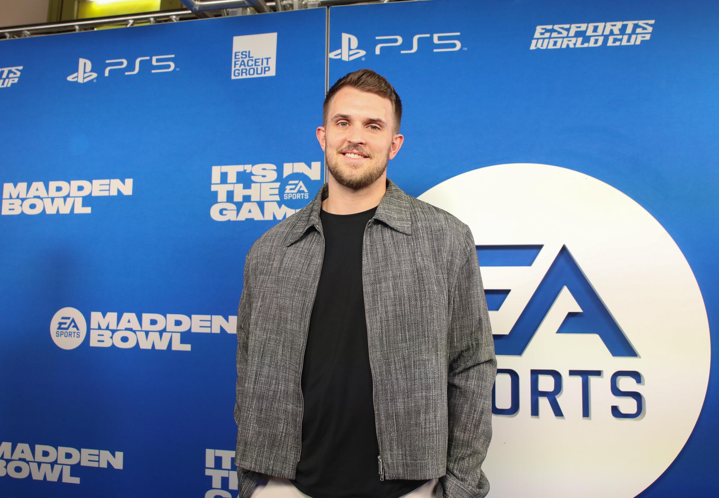 Jake Browning at "EA Sports presents The Madden Bowl" at Orpheum Theater on February 7, 2025, in New Orleans, Louisiana. | Source: Getty Images