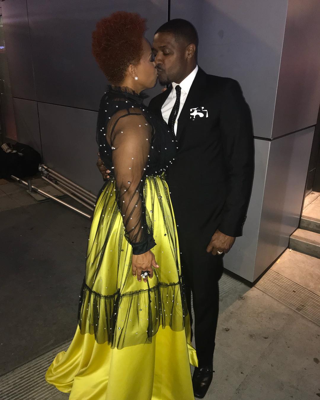 Tina and Teddy Campbell seen in a post dated October 10, 2018 | Source: Instagram/teddyandtina